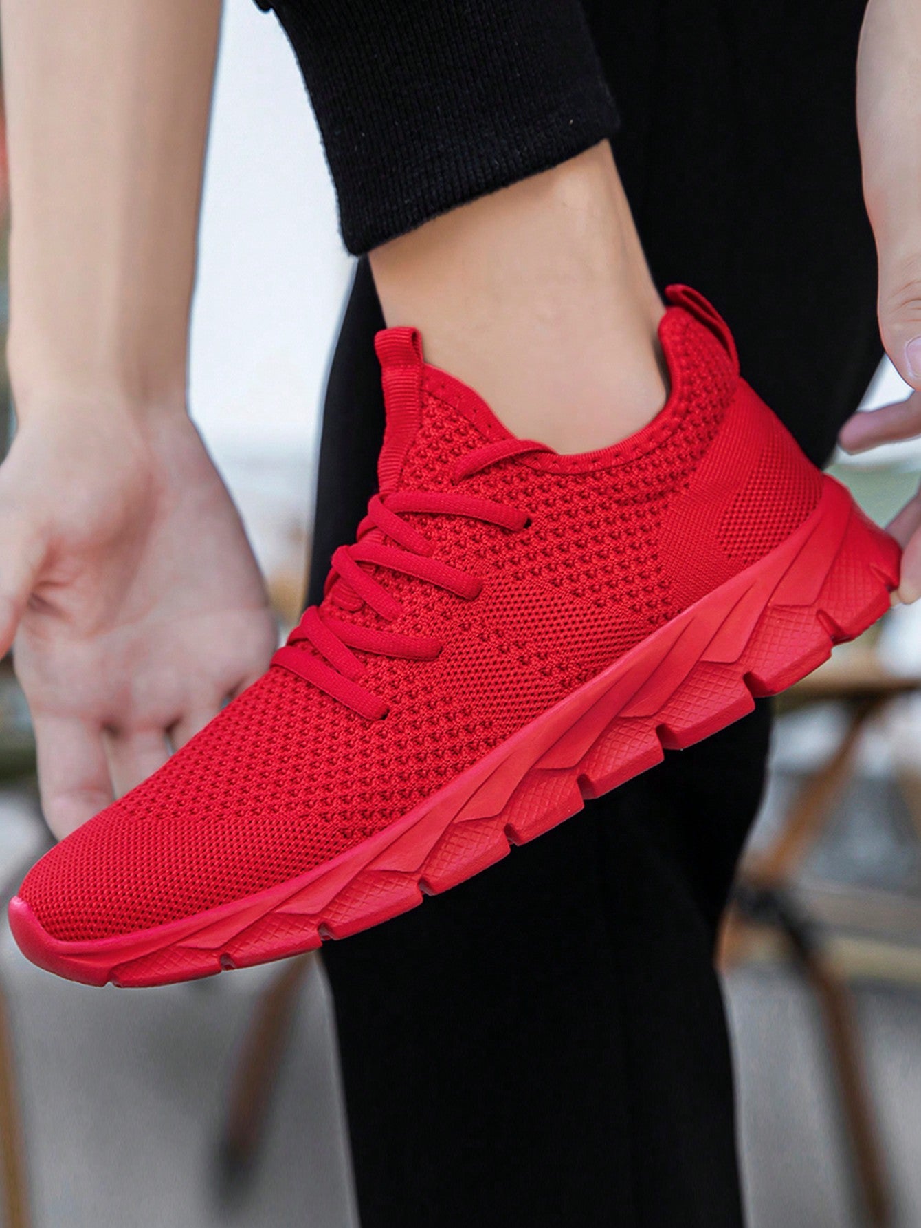 Tênis Masculino Chunky Mesh Leve Confortável Esportivo Versátil Tênis Masculino Chunky Mesh Leve Confortável Esportivo