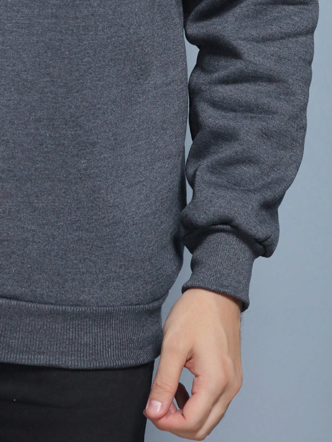 Moletom Masculino Casual Gola Redonda Estampa Central Moletom Masculino Casual Gola Redonda Estampa Central