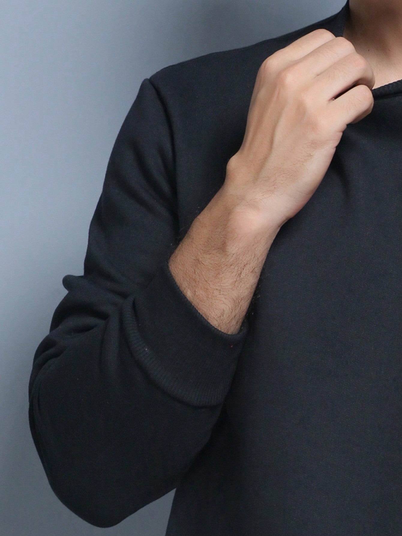 Moletom Masculino Casual Gola Redonda Estampa Central Moletom Masculino Casual Gola Redonda Estampa Central