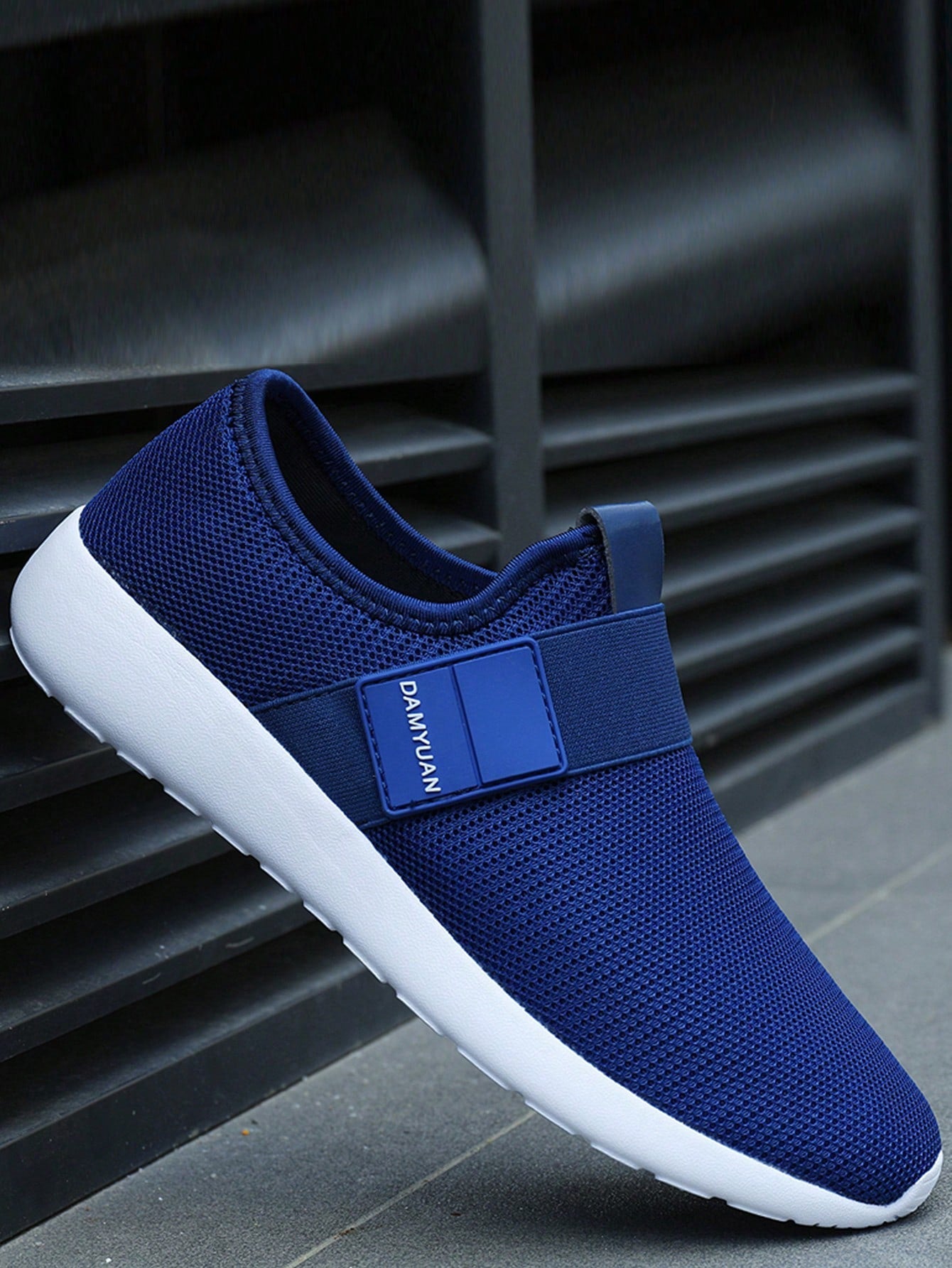 Tênis Masculino Chunky Slip On Leve Respirável Antiderrapante Tênis Masculino Chunky Slip On Leve Respirável