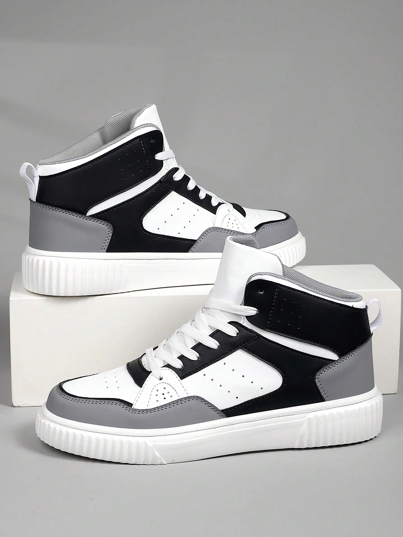 Tênis Masculino Street Cano Alto Estilo Urbano Tênis Masculino Street Cano Alto Estilo Urbano