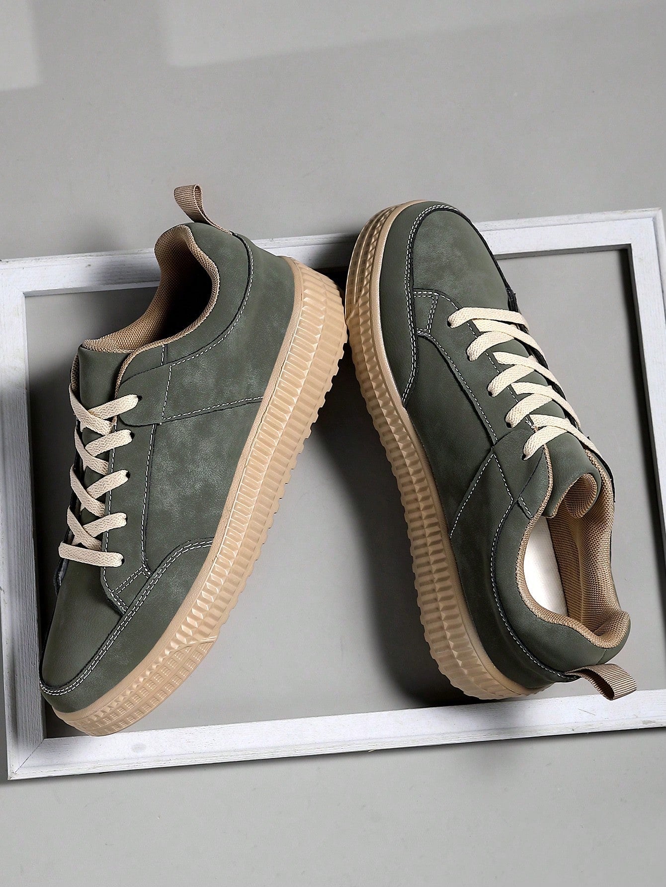 Tênis Masculino Street Board Cadarço Solado Antiderrapante Durável Chumbo / 36 Tênis Masculino Street Board Cadarço