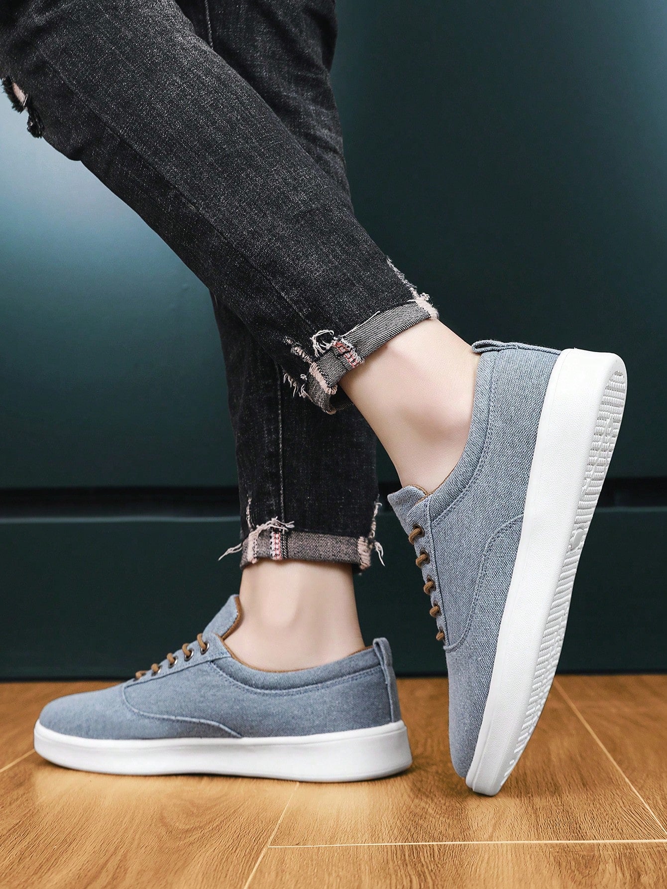 Tênis Masculino Casual Tecido Respirável Estilo Leve Tênis Masculino Casual Tecido Respirável Estilo Leve