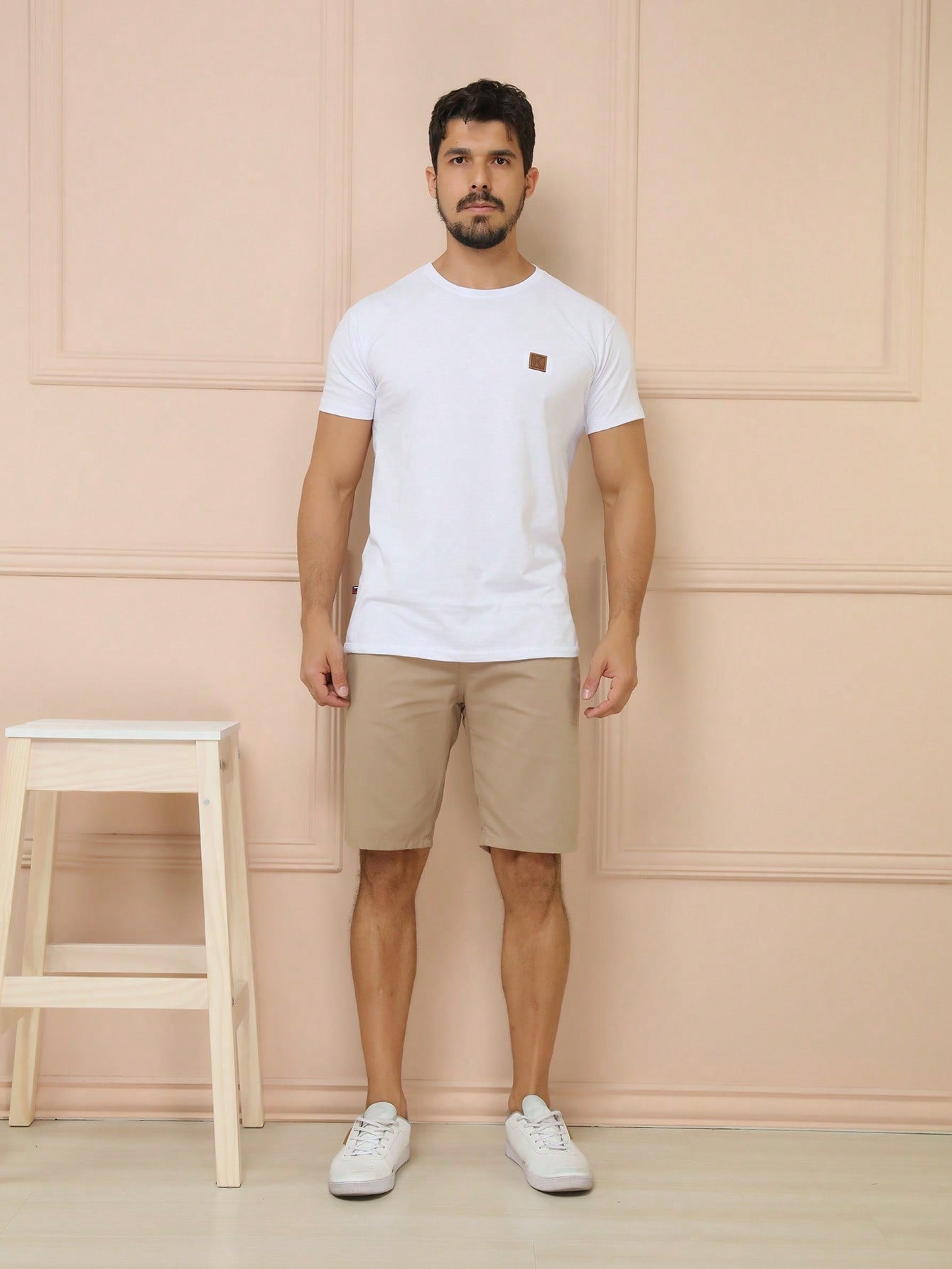 Shorts Masculino Mauricinho Casual Com Amarração E Caimento Shorts Masculino Mauricinho Casual Com Amarração E Caimento