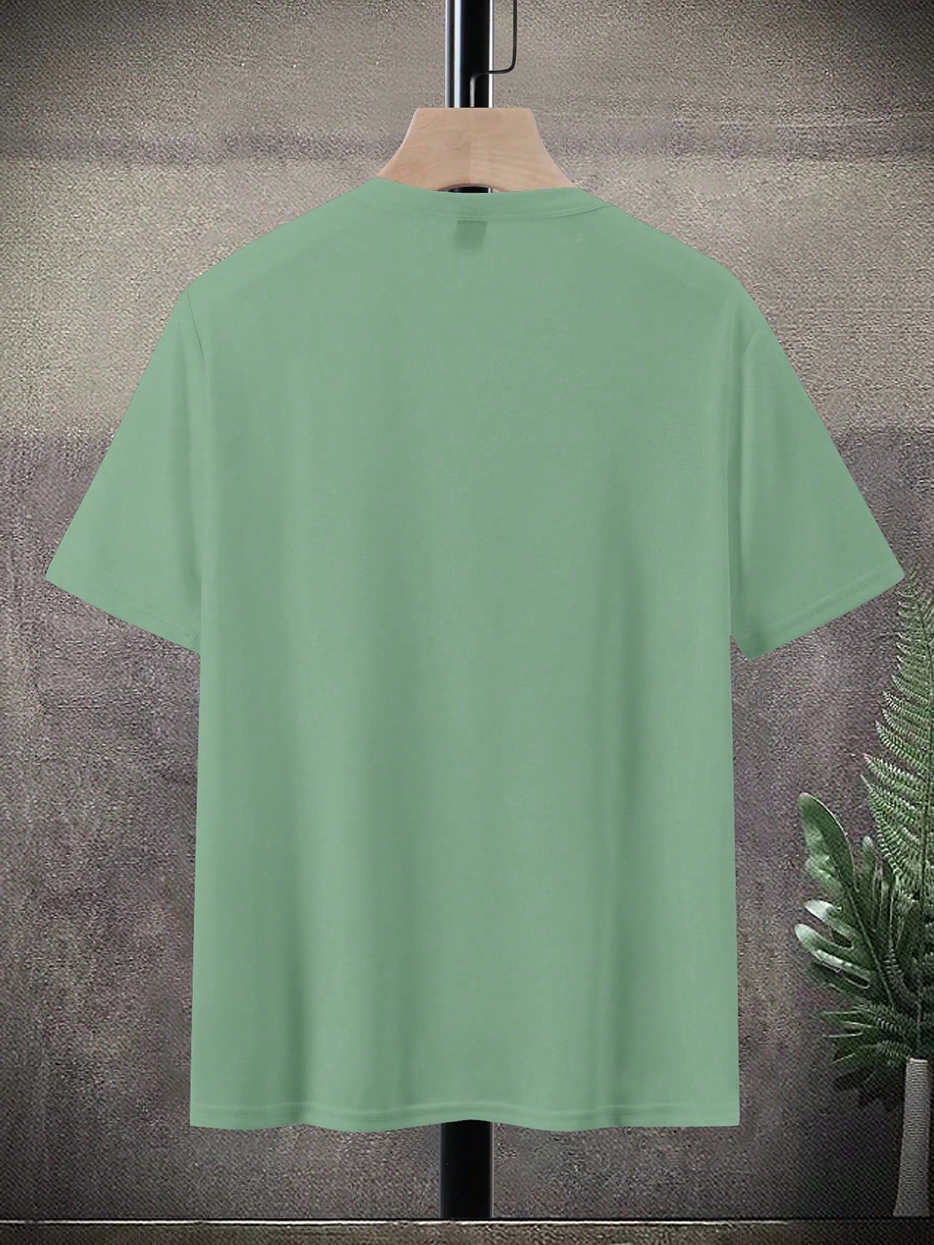 Camisa Masculina Slim Estampa Cruz Batimentos Camisa Masculina Slim Estampa Cruz Batimentos