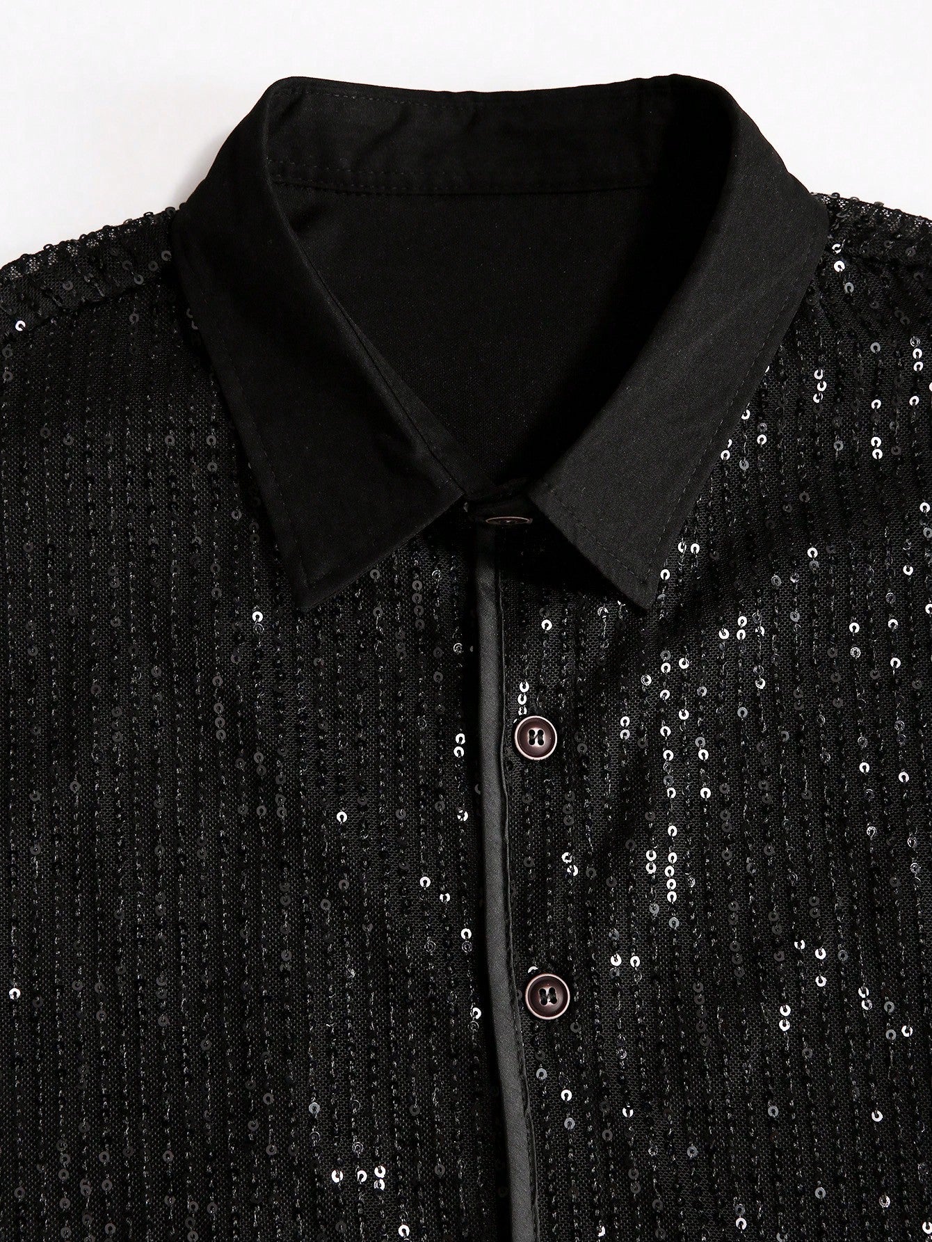 Camisa Masculina De Botão Brilho Intenso Visual Festivo Camisa Masculina De Botão Brilho Intenso Visual Festivo