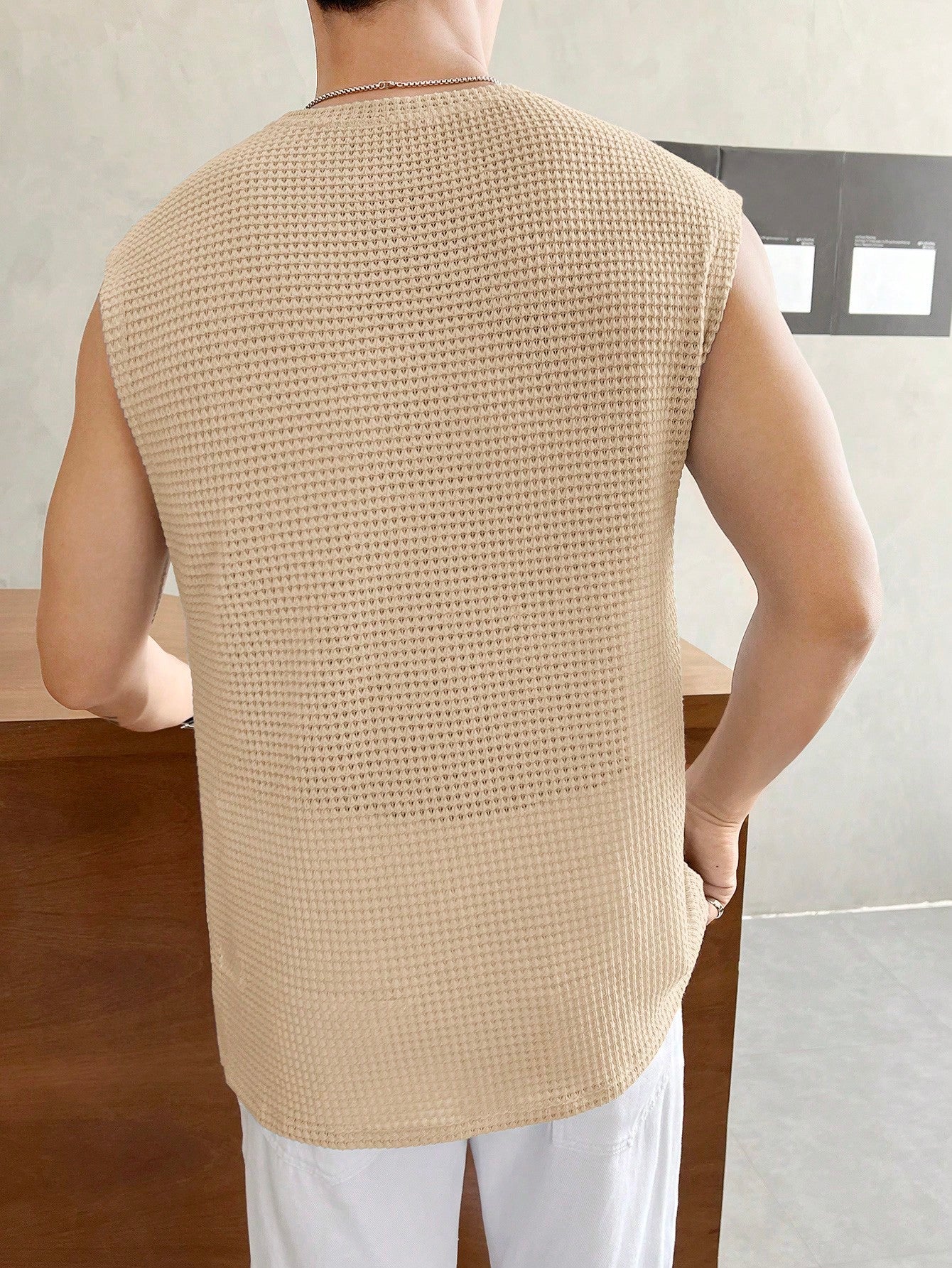 Camiseta Regata Masculina Casual Alças Largas Design Clean Camiseta Regata Masculina Casual Alças Largas Design Clean