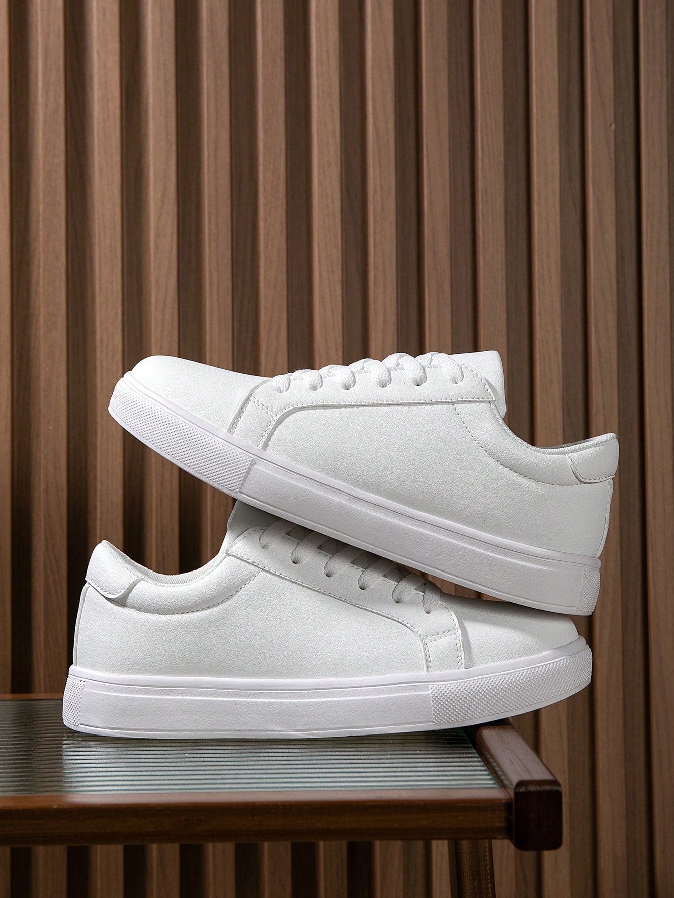 Tênis Masculino Casual Básico Solado Reto Confortável Tênis Masculino Casual Básico Solado Reto Confortável