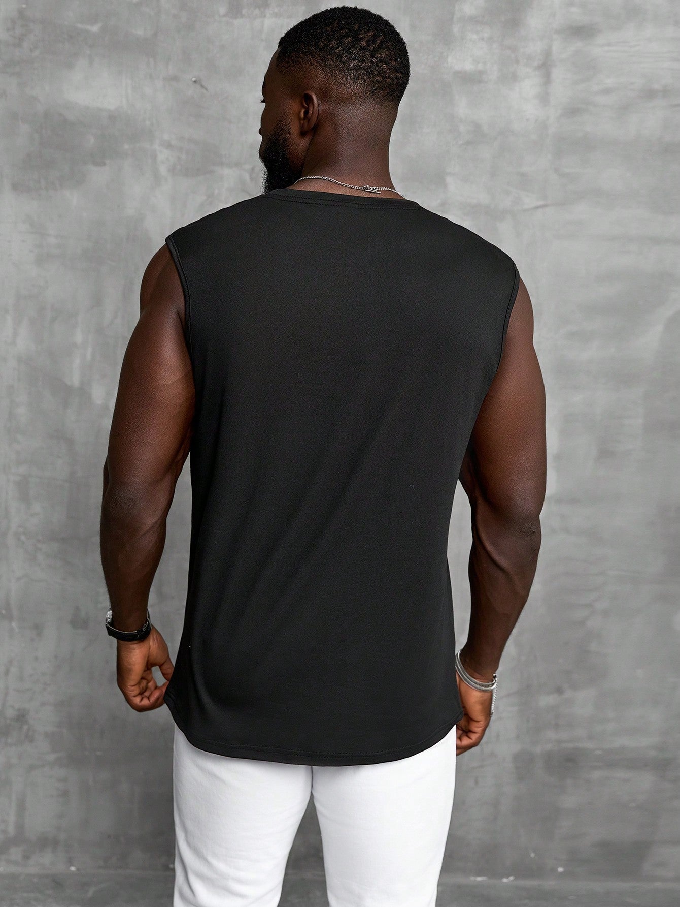 Camiseta Regata Masculina Estampa De Leão Gola Redonda Camiseta Regata Masculina Estampa De Leão Gola Redonda