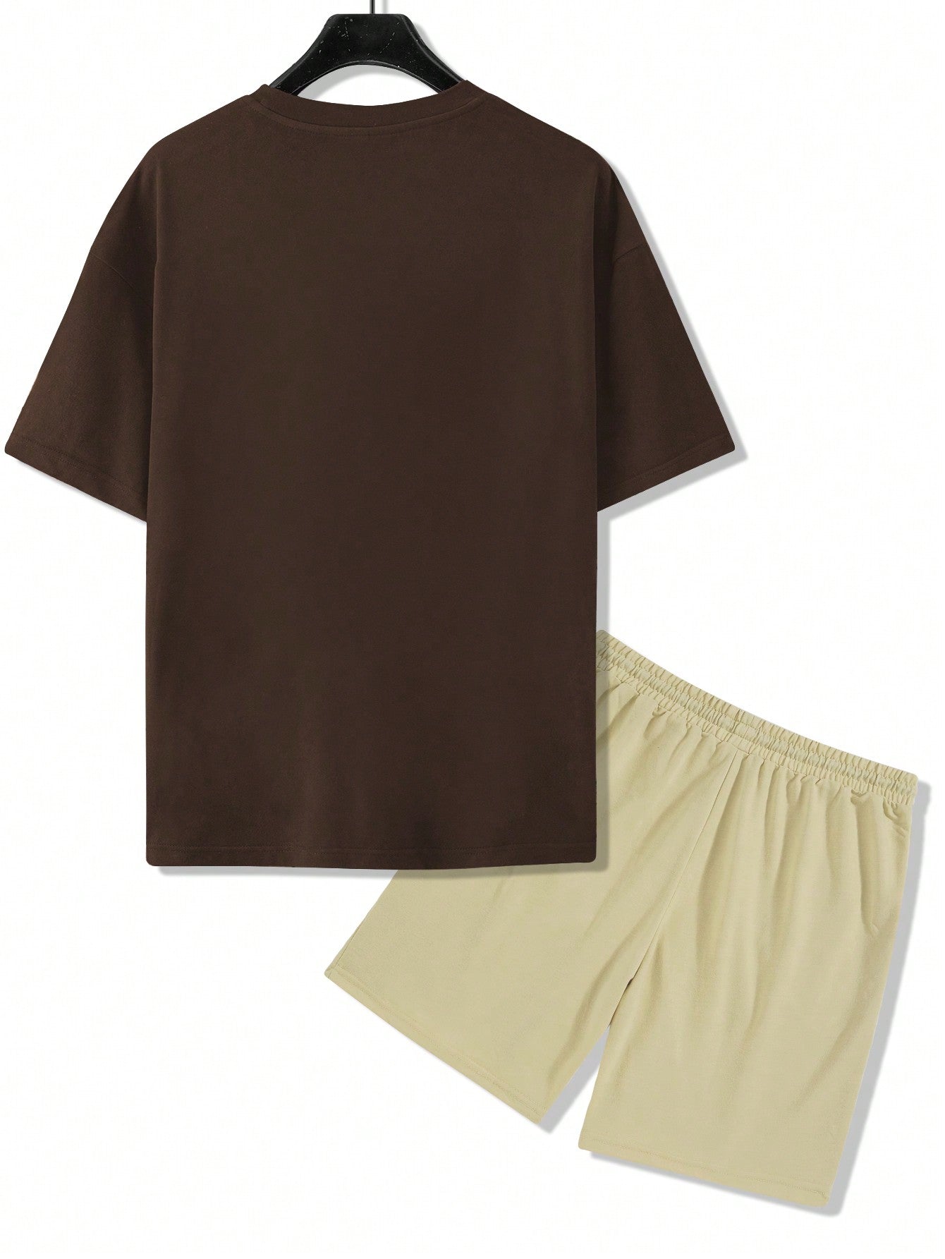 Conjunto Masculino Camisa Manga Curta E Shorts Estilo Casual Conjunto Masculino Camisa Manga Curta E Shorts Estilo