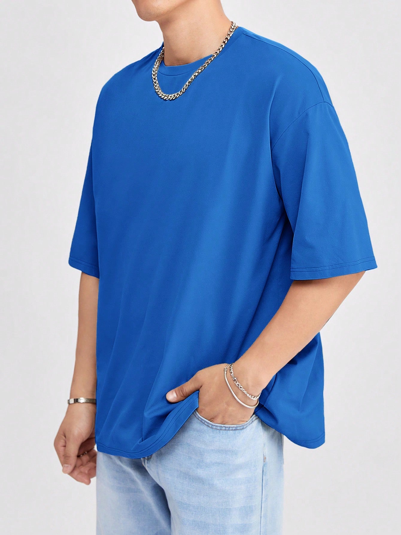 Camisa Masculina Oversized Minimalista Estilo Urbano Camisa Masculina Oversized Minimalista Estilo Urbano