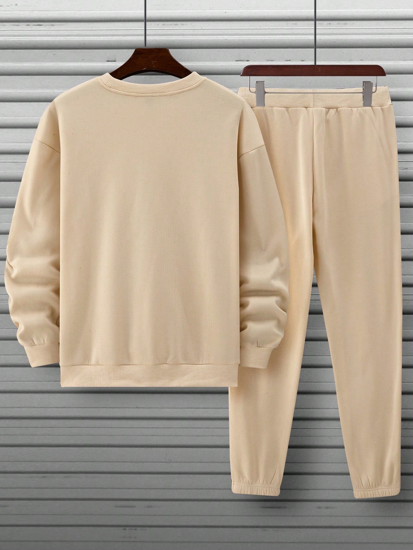 Conjunto Masculino Moletom Estampa Frontal E Calça Jogger Cós Ajustável Conjunto Masculino Moletom Estampa Frontal E