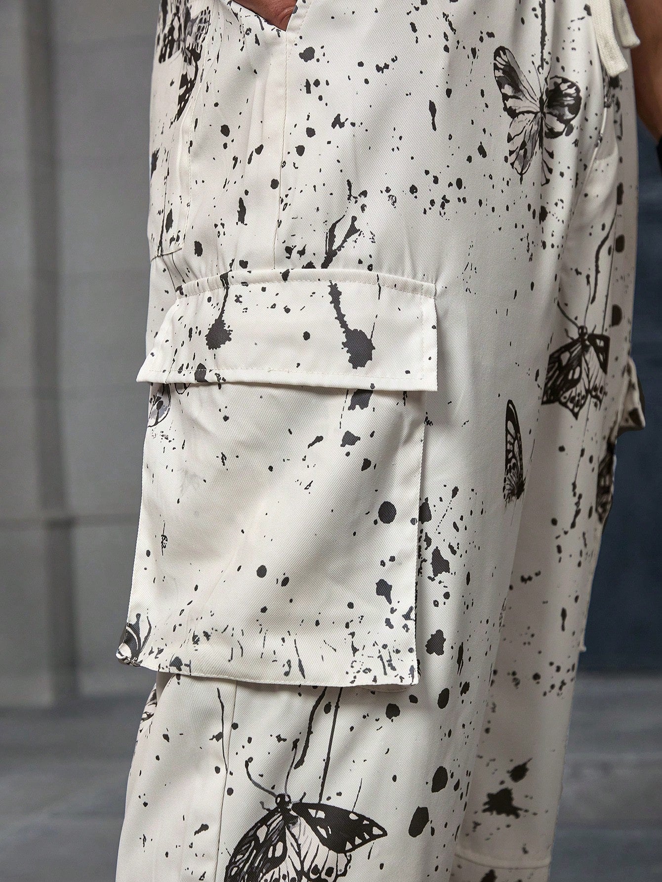 Calça Masculina Cargo Estampada Com Estilo Street Exclusivo Calça Masculina Cargo Estampada Com Estilo Street Exclusivo