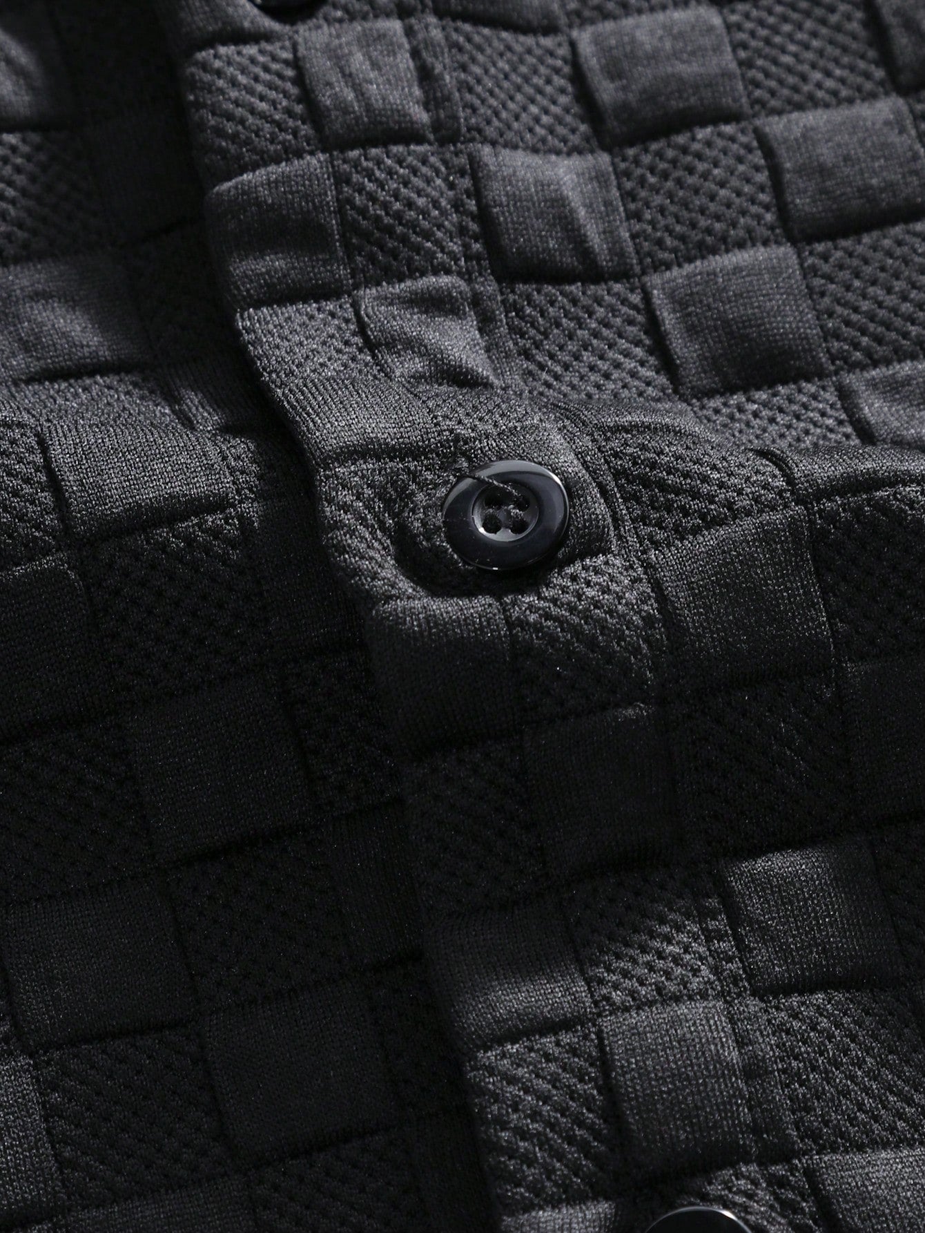 Conjunto Masculino Camisa Texturizada E Shorts Confortáveis Conjunto Masculino Camisa Texturizada E Shorts Confortáveis