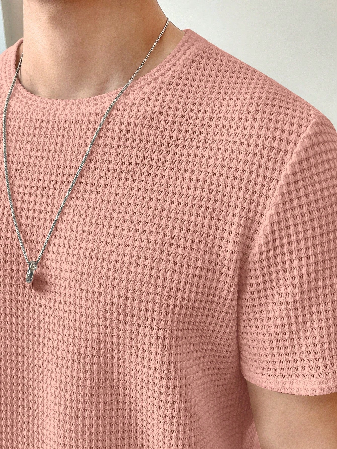 Camisa Masculina Slim Textura Elegante Moderna Camisa Masculina Slim Textura Elegante Moderna