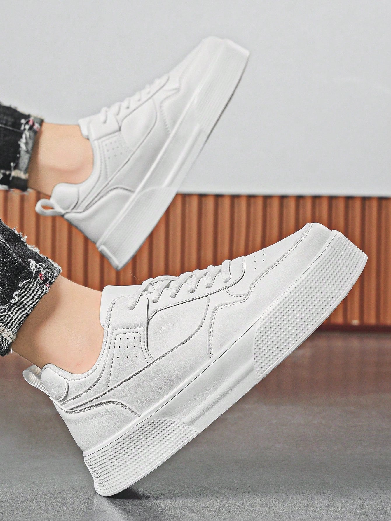 Tênis Masculino Casual Street Design Minimalista Leve Tênis Masculino Casual Street Design Minimalista Leve