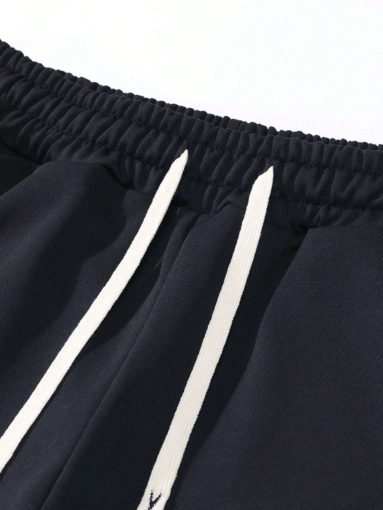 Conjunto Masculino Moletom Estampa Urso E Calça Jogger Cós Ajustável Conjunto Masculino Moletom Estampa Urso E Calça