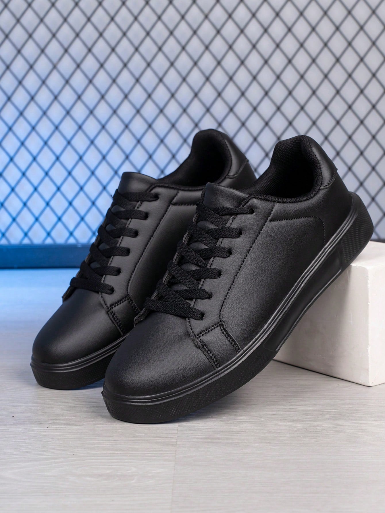 Tênis Masculino Casual Street Cano Baixo Solado Leve Preto / 36 Tênis Masculino Casual Street Cano Baixo Solado Leve