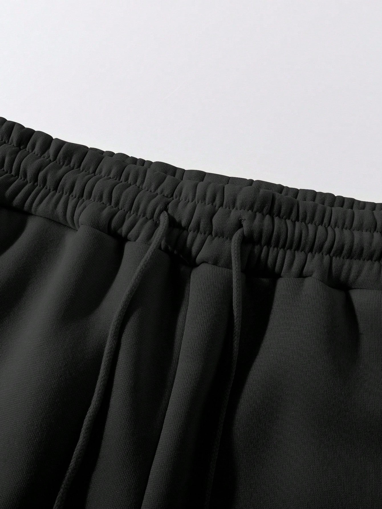 Conjunto Masculino Moletom Estampa Lettering E Calça Jogger Cós Ajustável Conjunto Masculino Moletom Estampa Lettering