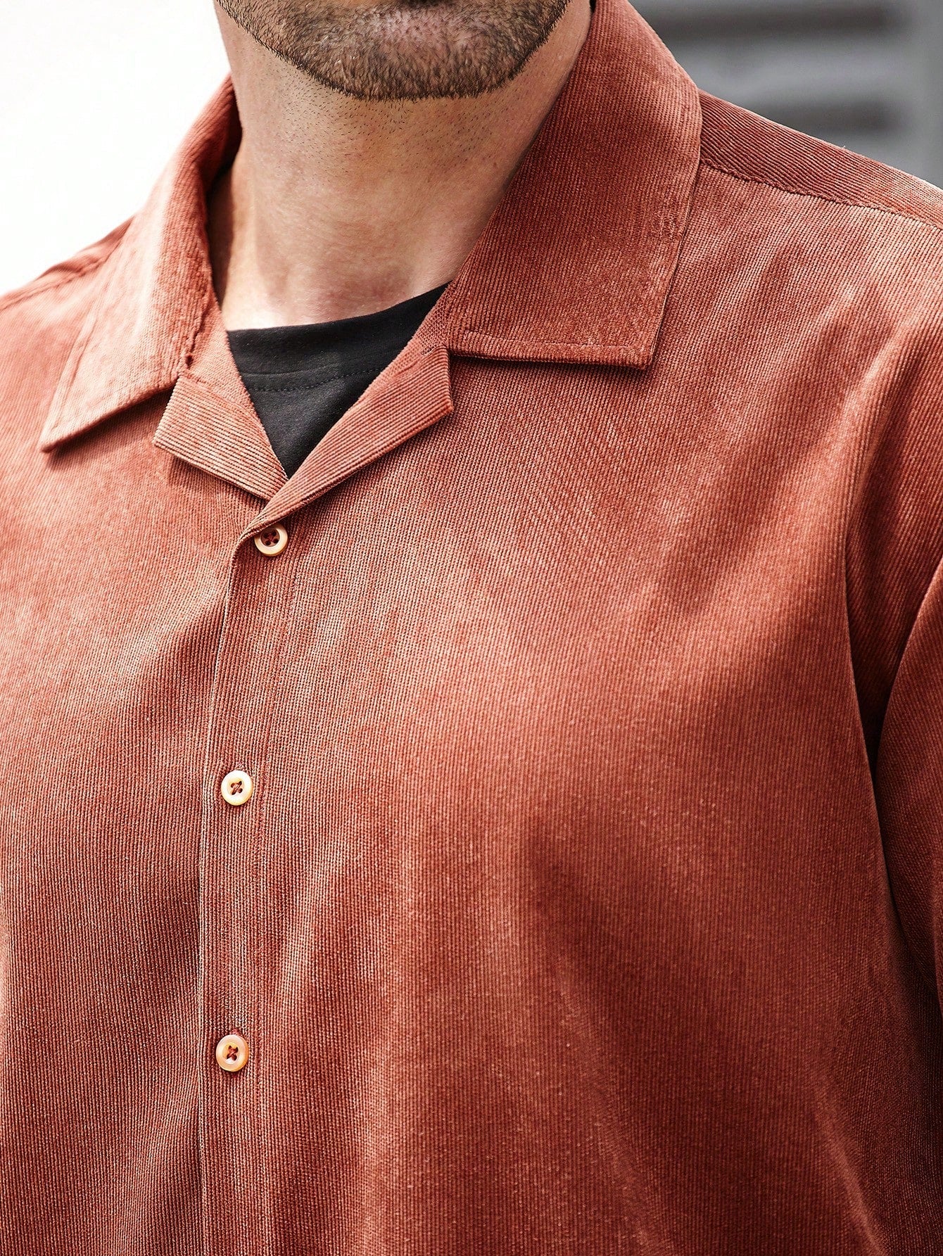 Conjunto Masculino Camisa Manga Curta Com Botões E Calça Casual Conjunto Masculino Camisa Manga Curta Com Botões E