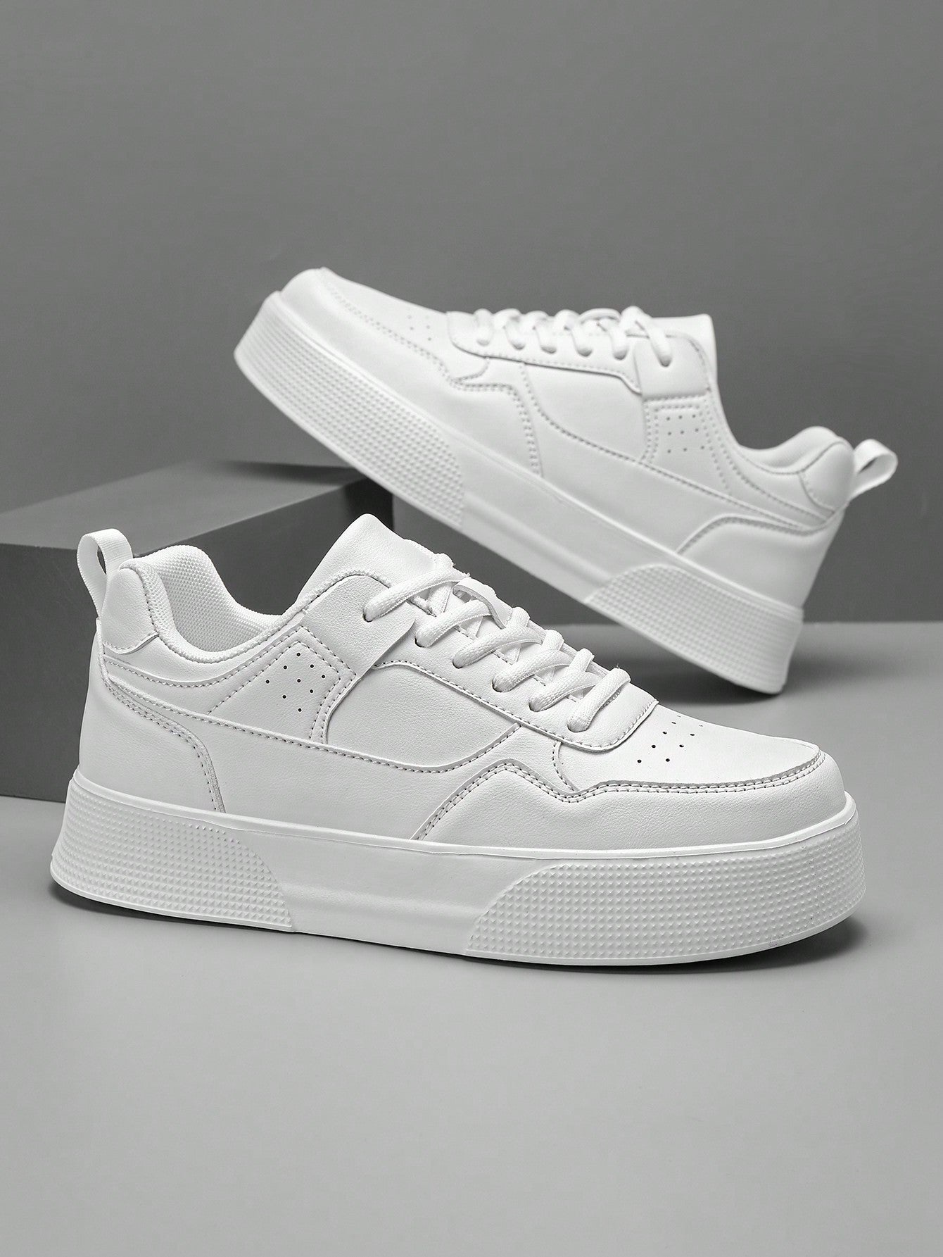 Tênis Masculino Casual Street Solado Alto Confortável Tênis Masculino Casual Street Solado Alto Confortável