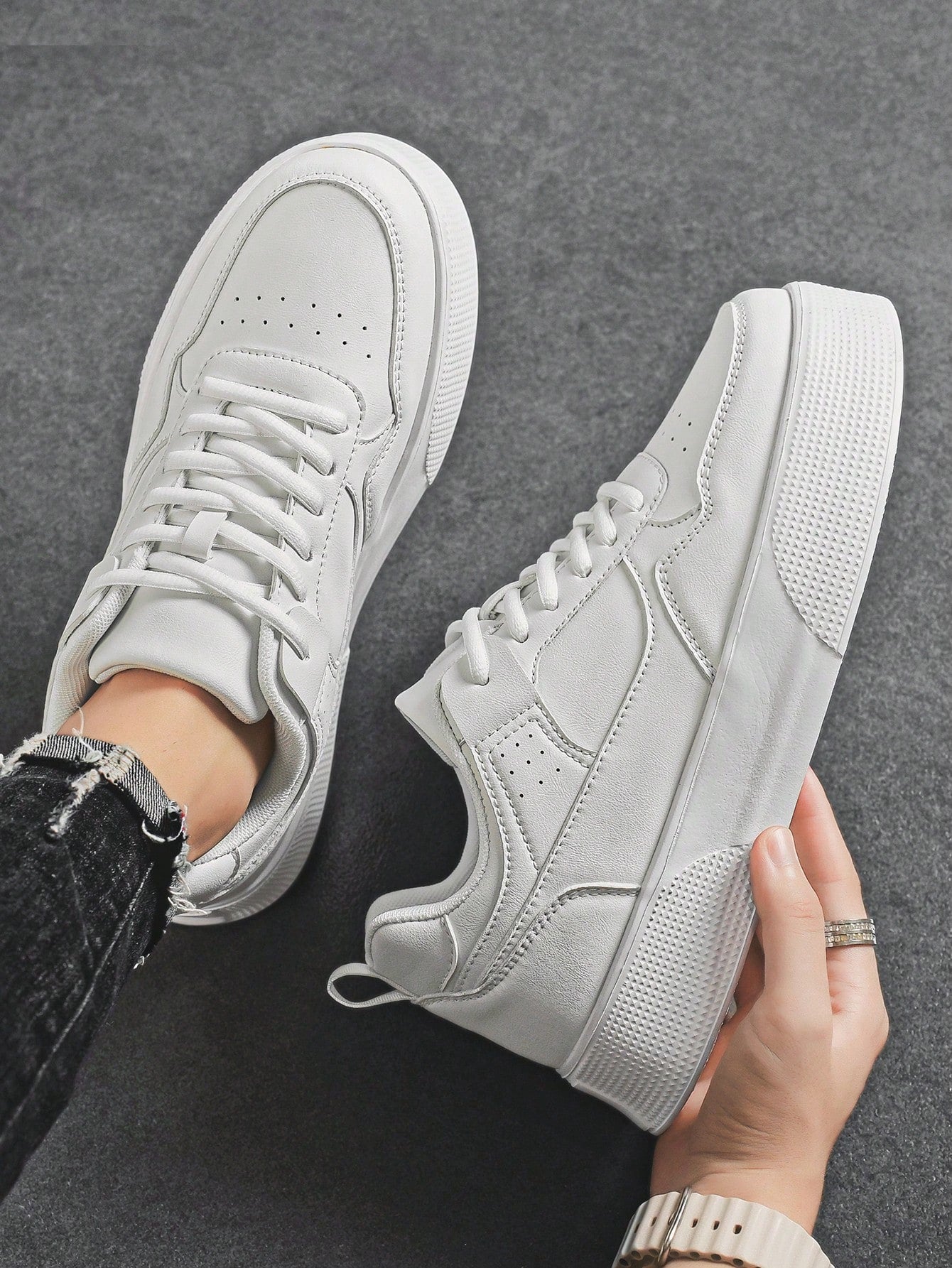 Tênis Masculino Casual Street Solado Alto Confortável Tênis Masculino Casual Street Solado Alto Confortável