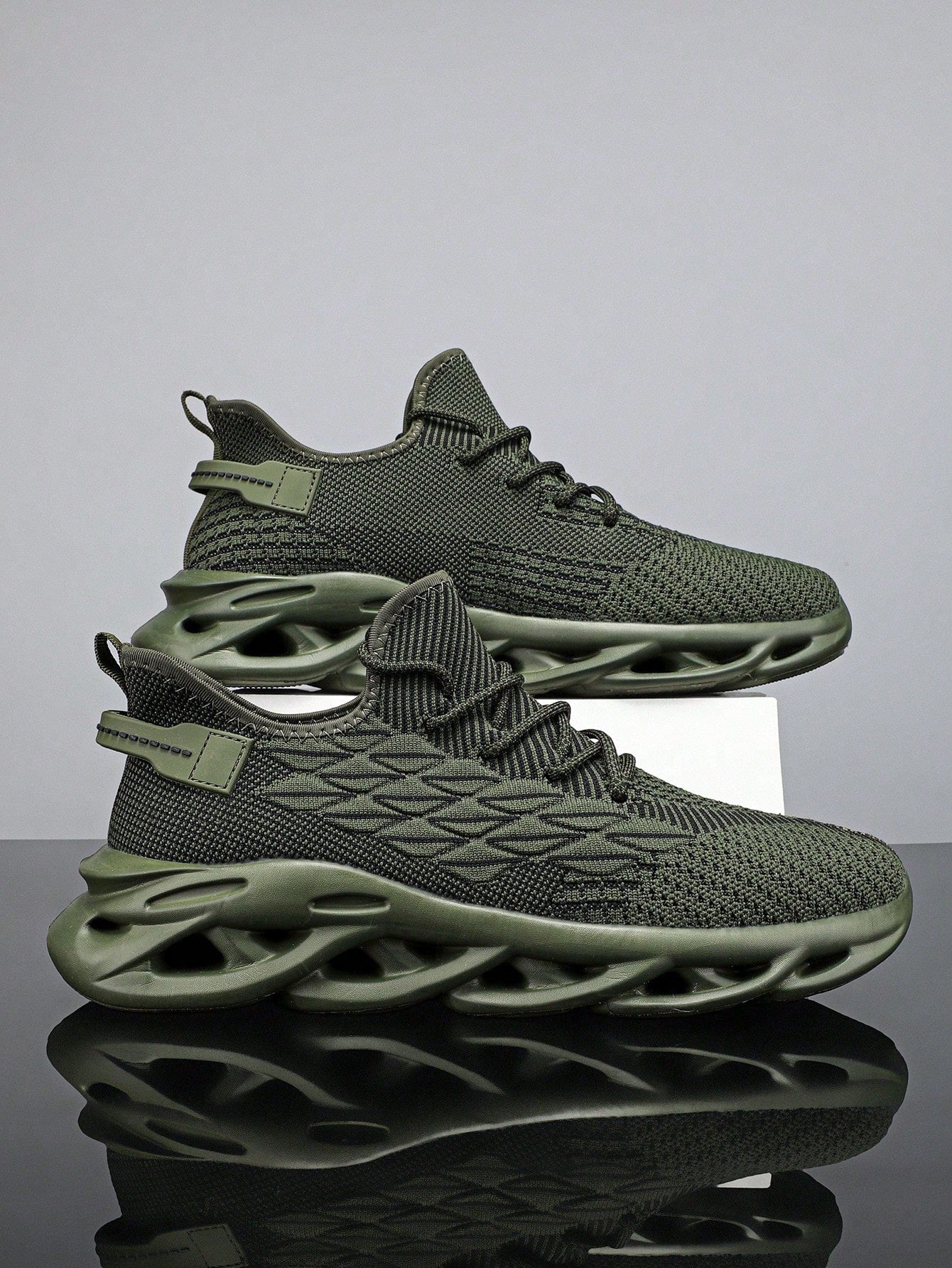 Tênis Masculino Chunky Leve Respirável Trançado Confortável Tênis Masculino Chunky Leve Respirável Trançado Confortável