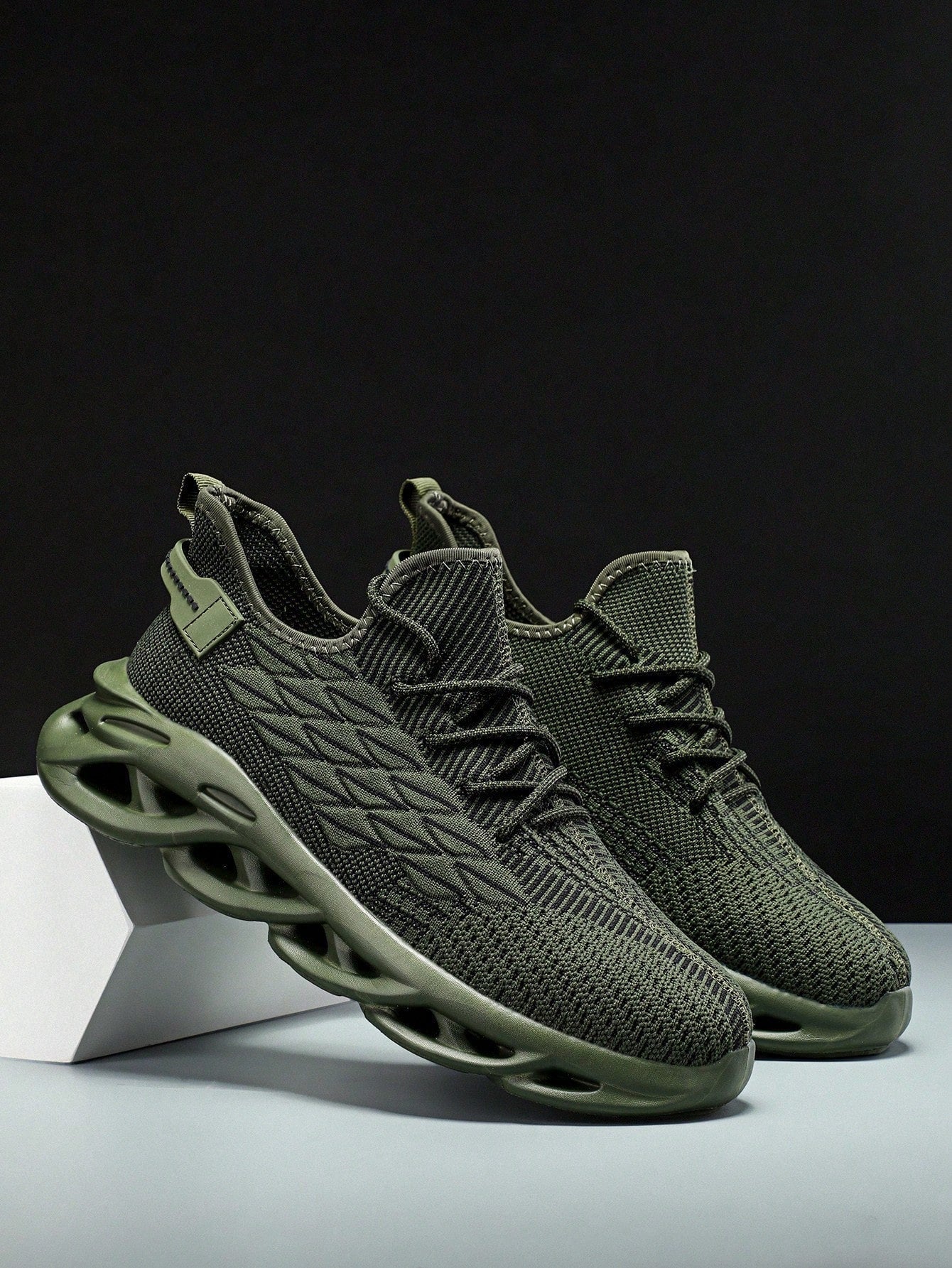 Tênis Masculino Chunky Leve Respirável Trançado Confortável Tênis Masculino Chunky Leve Respirável Trançado Confortável