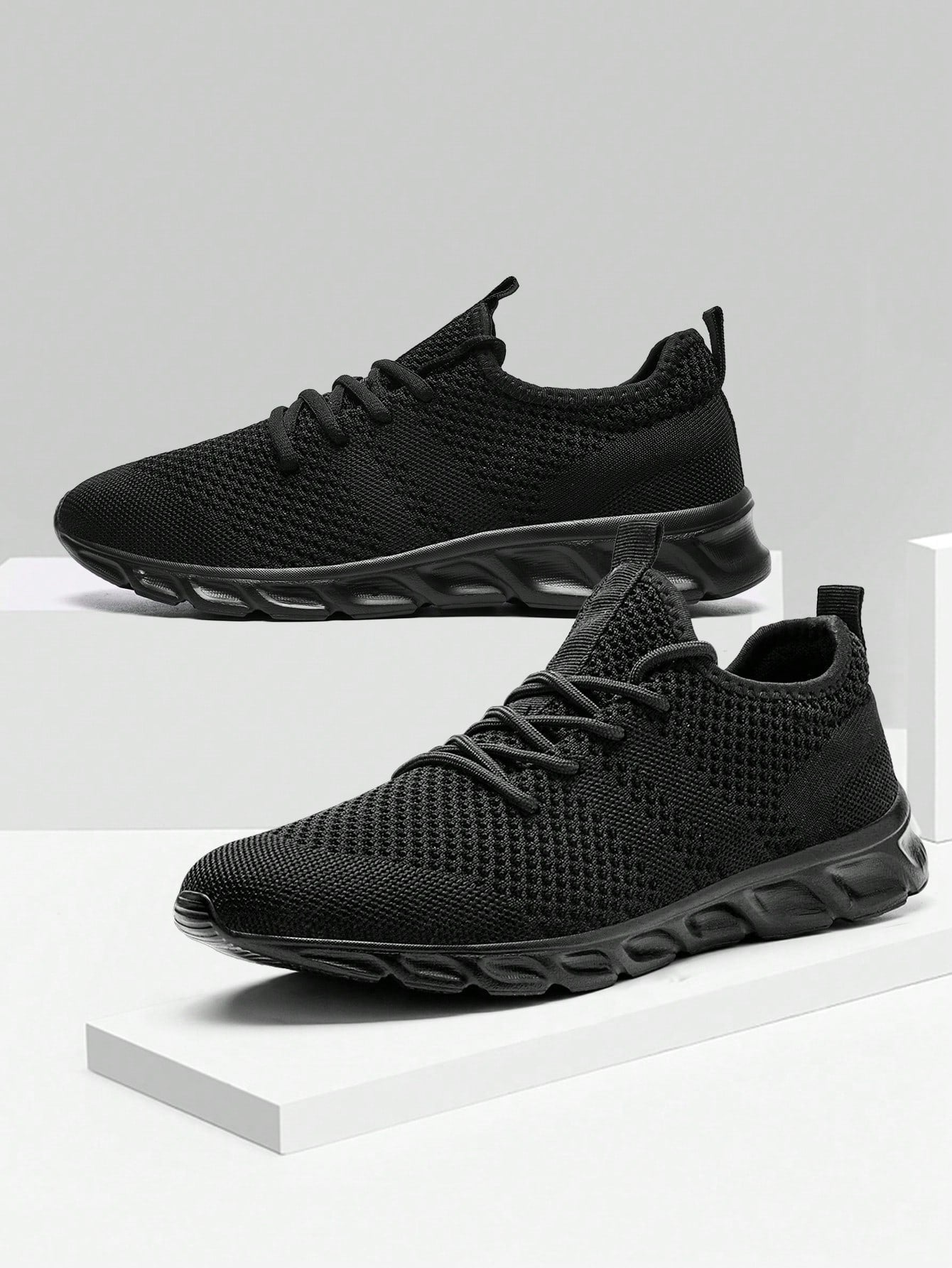 Tênis Masculino Mesh Respirável Leve Para Treino Caminhada Fitness Tênis Masculino Mesh Respirável Leve Para Treino