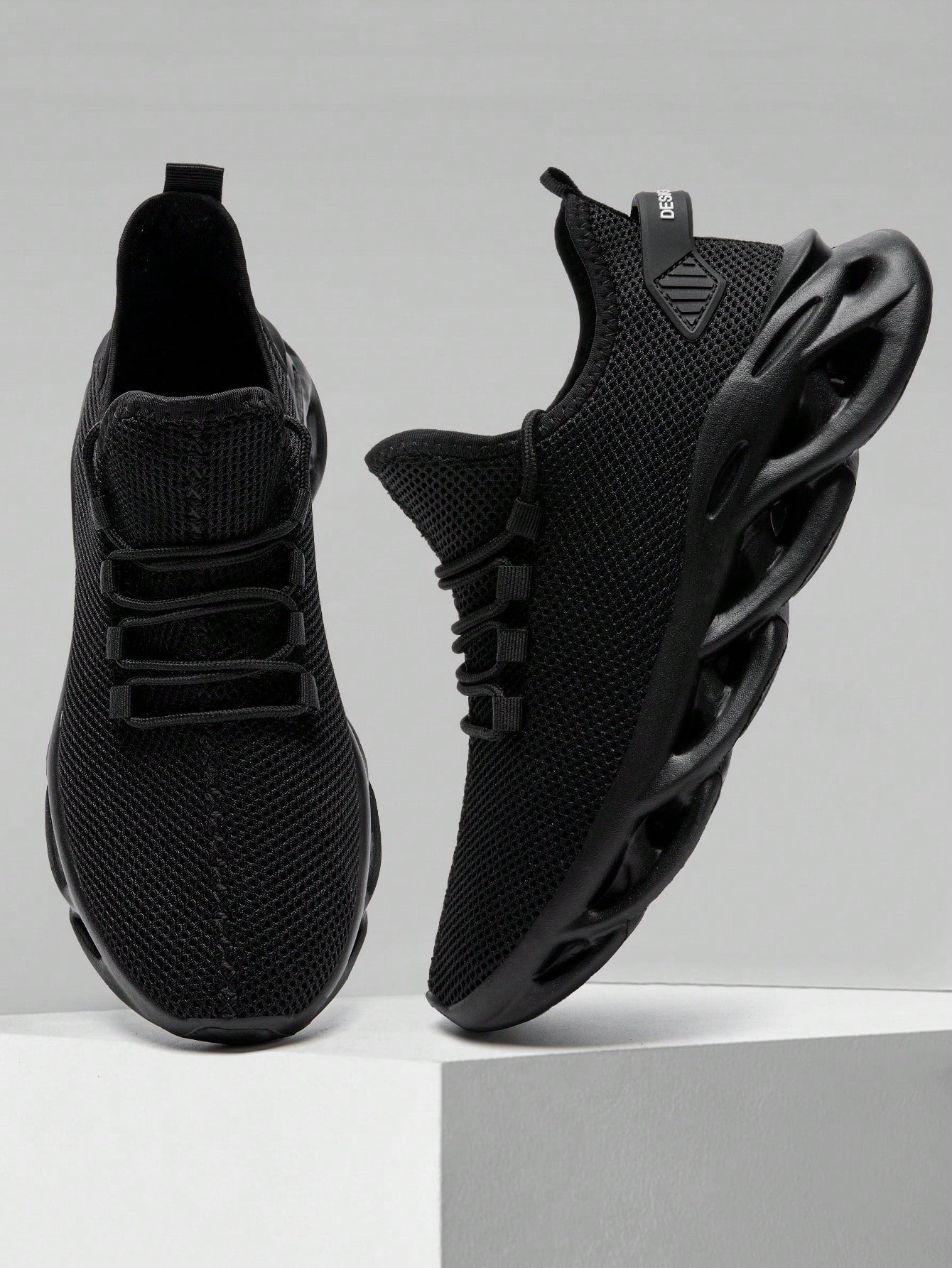 Tênis Masculino Leve Respirável Mesh Para Corrida Fitness Casual Tênis Masculino Leve Respirável Mesh Para Corrida