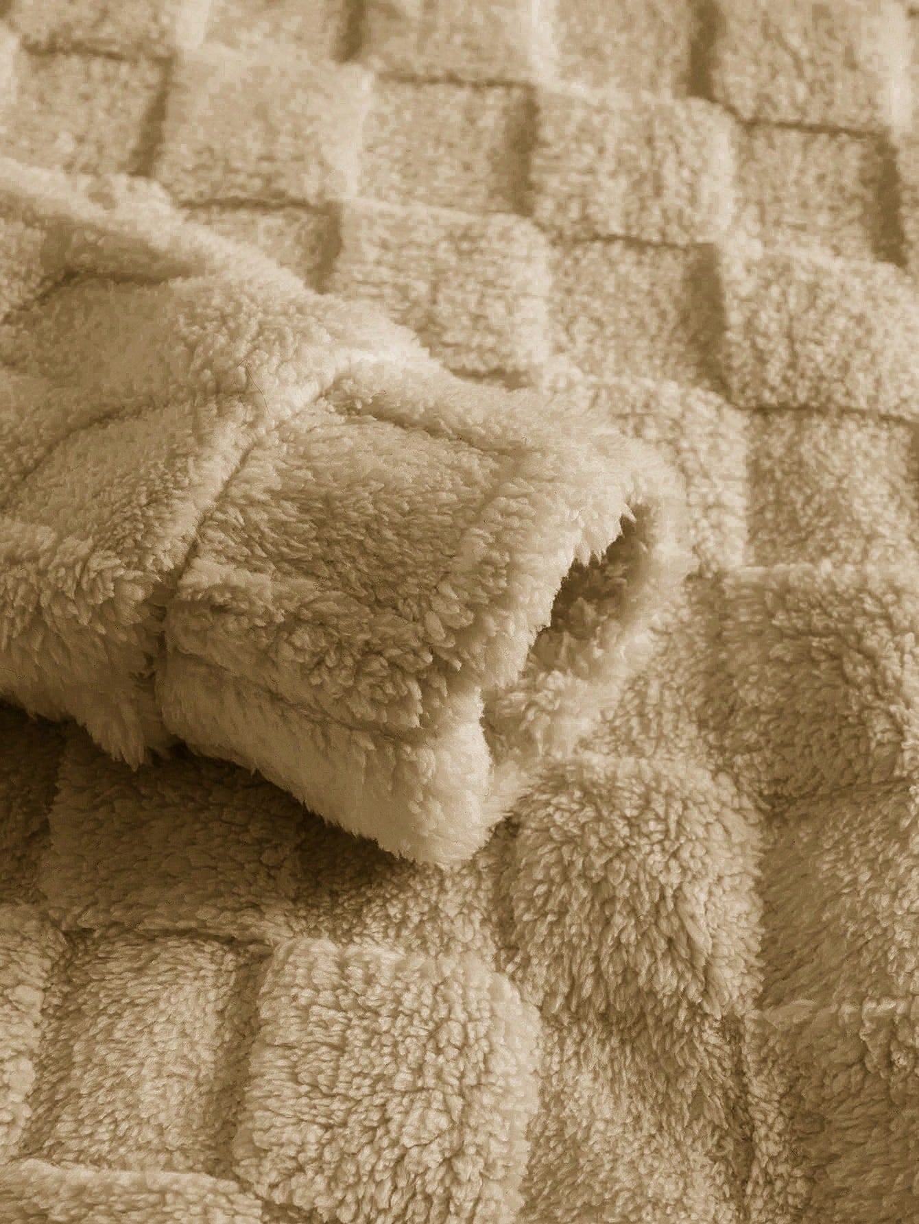 Conjunto Masculino Peluciado Com Capuz E Textura Quadriculada Conjunto Masculino Peluciado Com Capuz E Textura