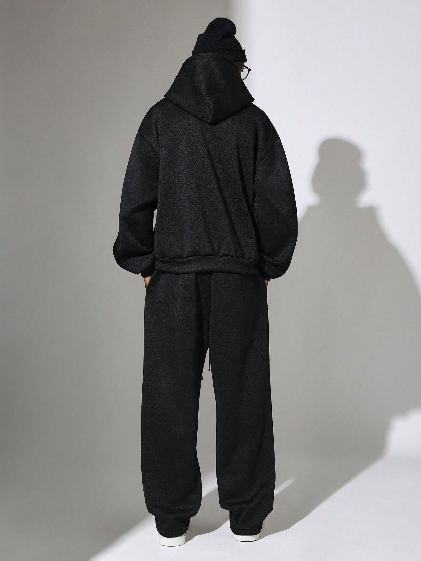 Conjunto Masculino Moletom Estampa Número E Calça Jogger Cós Ajustável Conjunto Masculino Moletom Estampa Número E