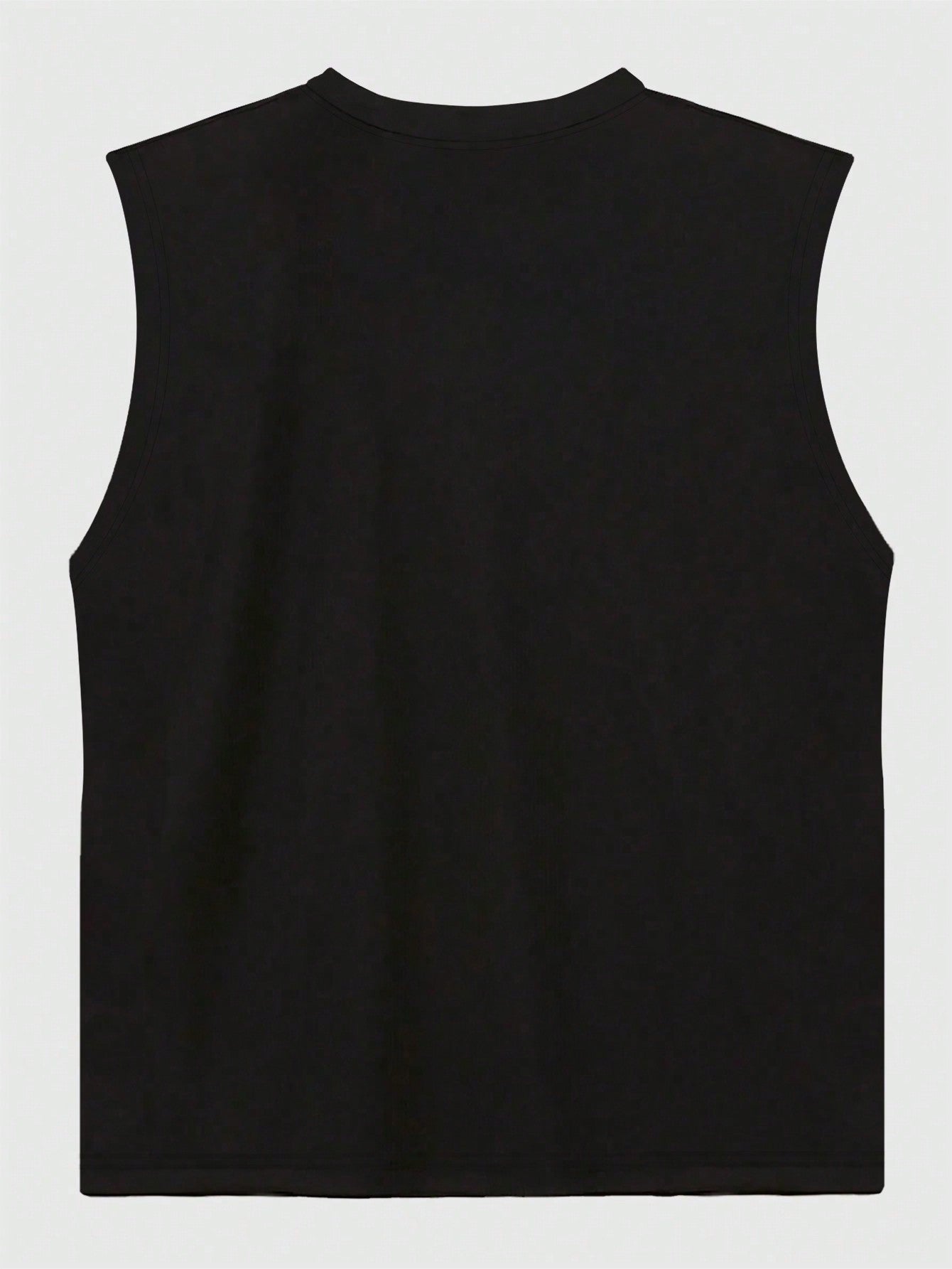 Camiseta Regata Masculina Estampa De Urso Gola Redonda Camiseta Regata Masculina Estampa De Urso Gola Redonda