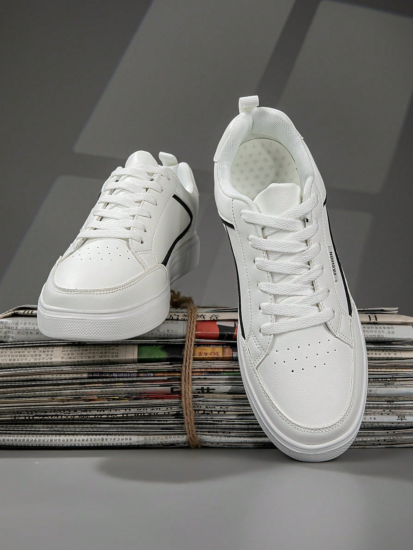 Tênis Masculino Estilo Street Cadarço Solado Seguro Durável Tênis Masculino Estilo Street Cadarço Solado Seguro Durável