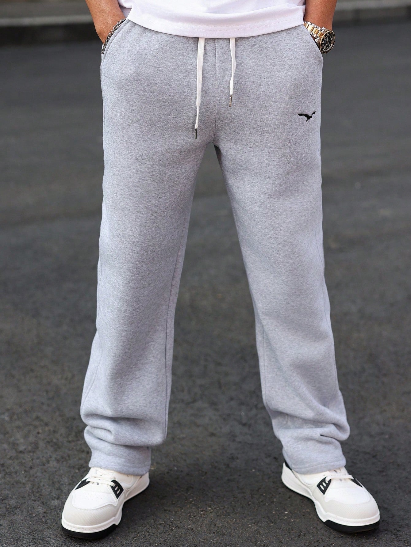 Calça Masculina Jogger Com Forro De Pelúcia E Visual Casual Calça Masculina Jogger Com Forro De Pelúcia E Visual Casual