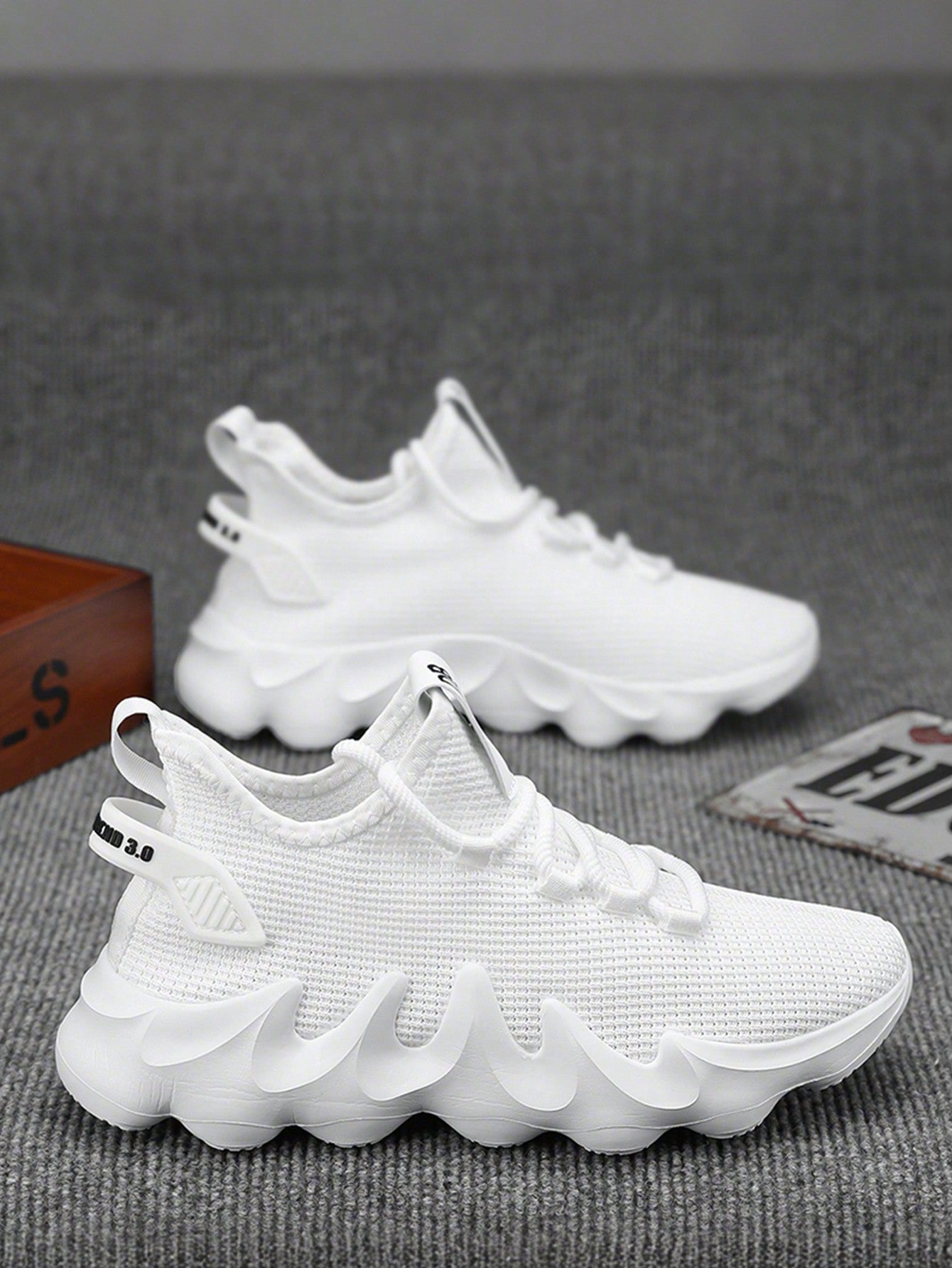 Tênis Masculino Slip On Casual Esportivo Leve Respirável Confortável Tênis Masculino Slip On Casual Esportivo Leve