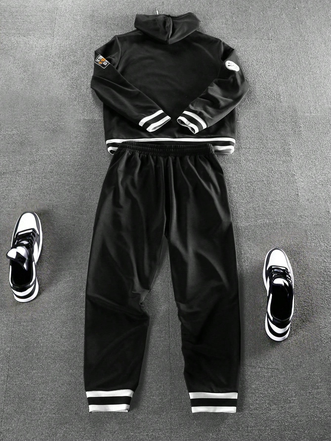 Conjunto Masculino Moletom LA Estilo College Esportivo Conjunto Masculino Moletom LA Estilo College Esportivo