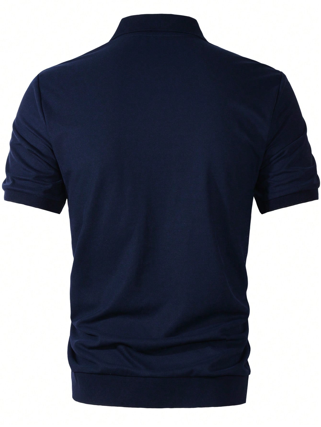 Camisa Polo Masculina Slim Listras Verticais Design Único Camisa Polo Masculina Slim Listras Verticais Design Único