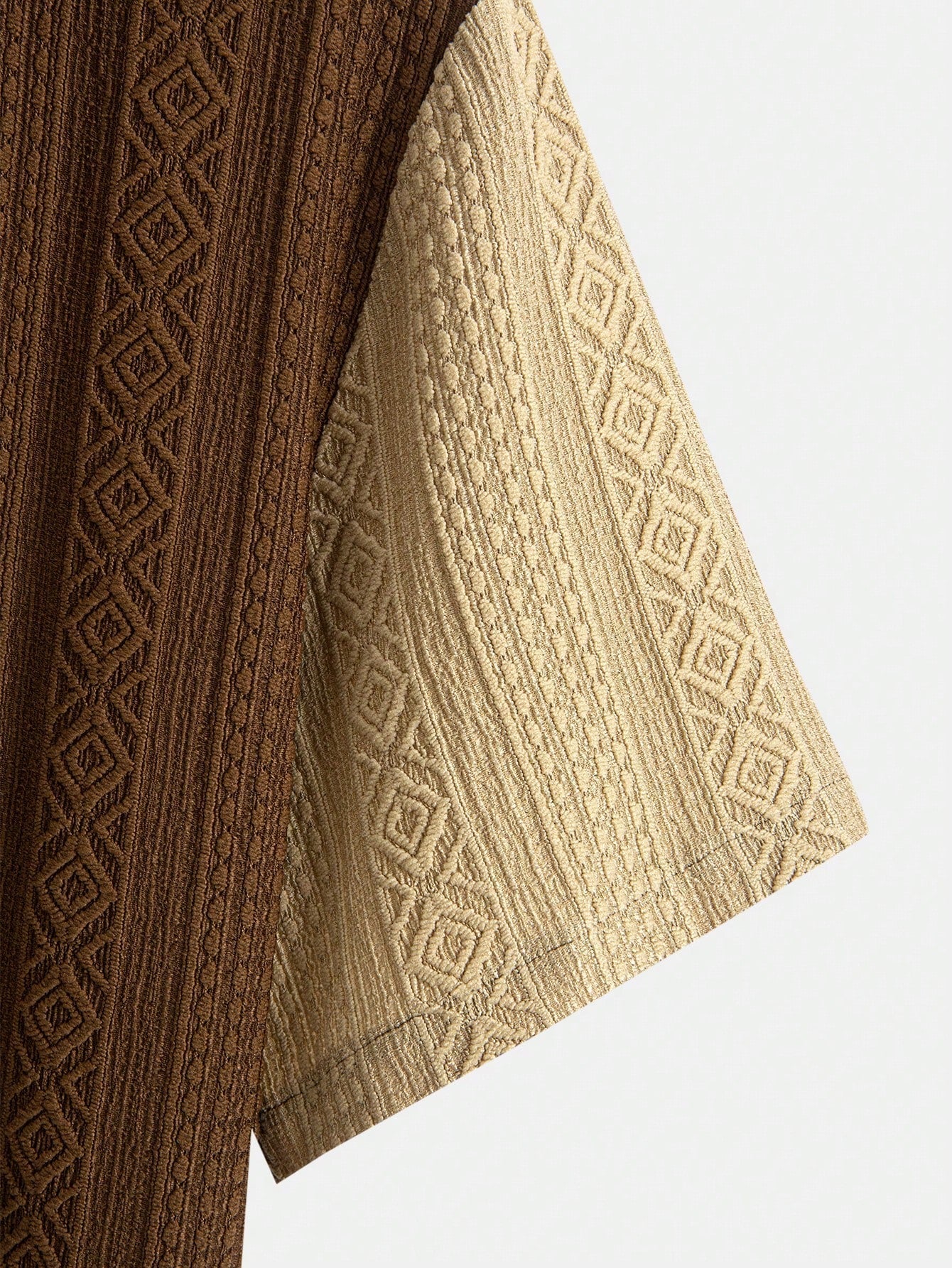 Camisa Masculina De Botão Listras Textura Étnica Camisa Masculina De Botão Listras Textura Étnica