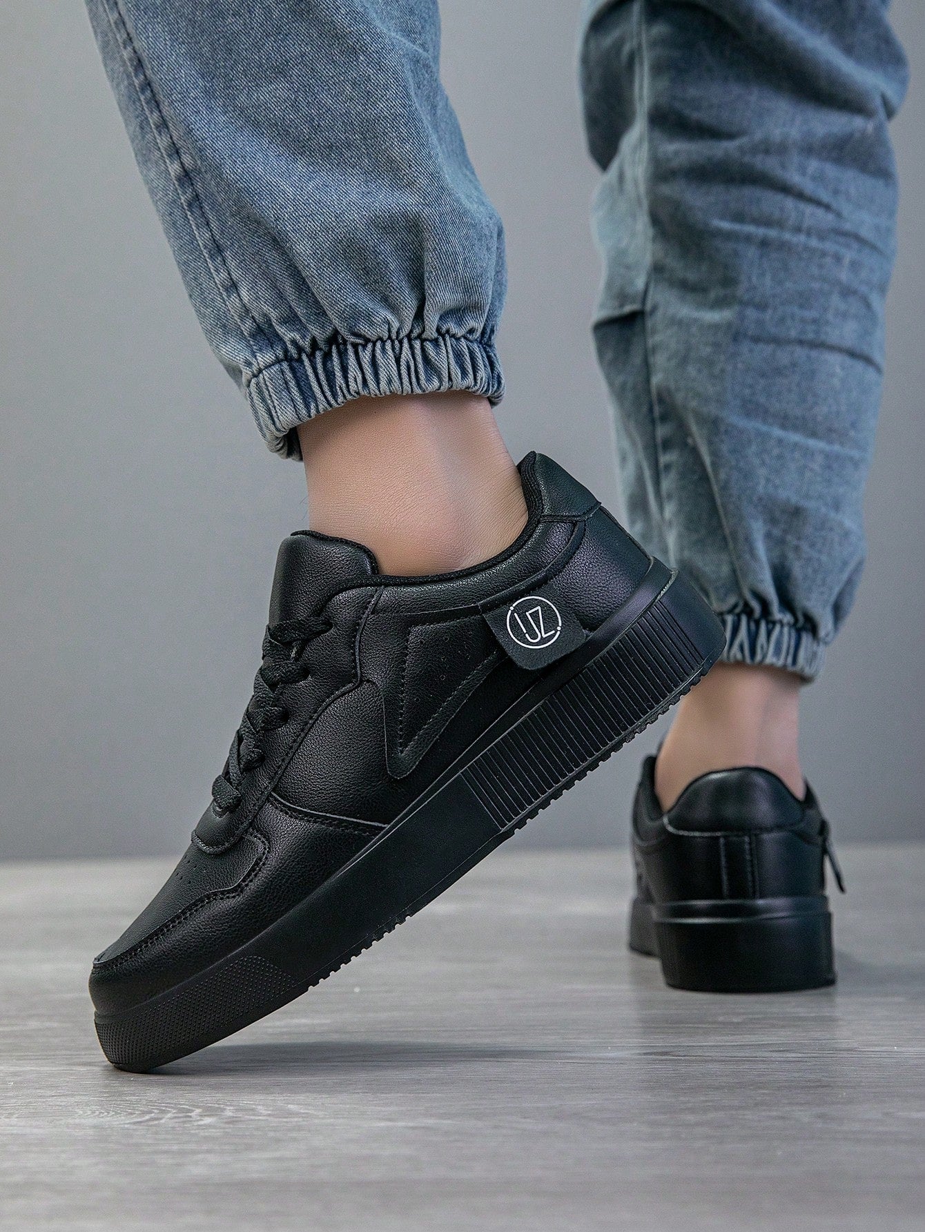 Tênis Masculino Skate Casual Cadarço Design Urbano Confortável Tênis Masculino Skate Casual Cadarço Design Urbano