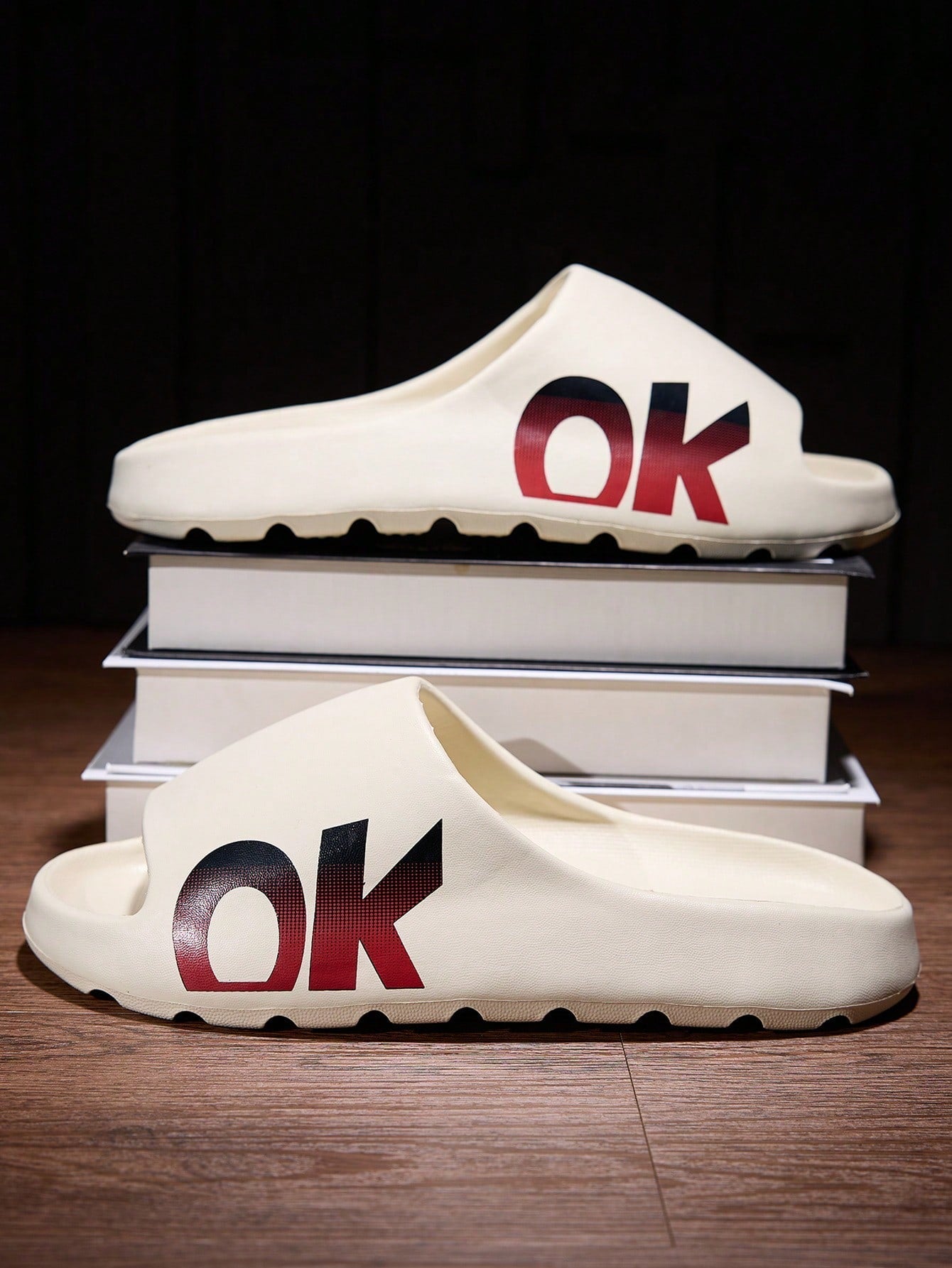 Chinelo Masculino Casual Estampado Degradê Antiderrapante Leve Chinelo Masculino Casual Estampado Degradê