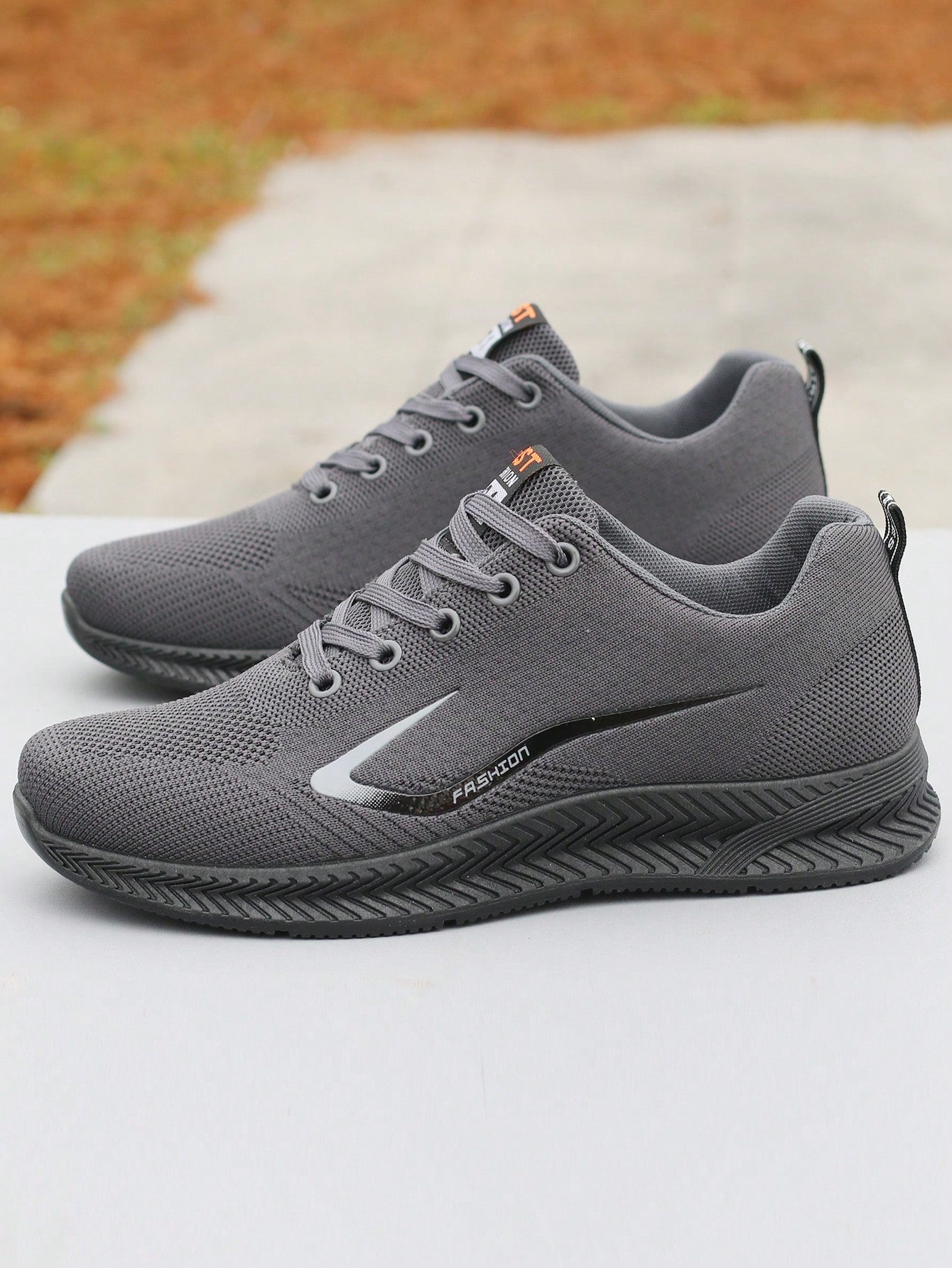 Tênis Masculino Chunky Leve Antiderrapante Versátil Confortável Cinza / 36 Tênis Masculino Chunky Leve Antiderrapante