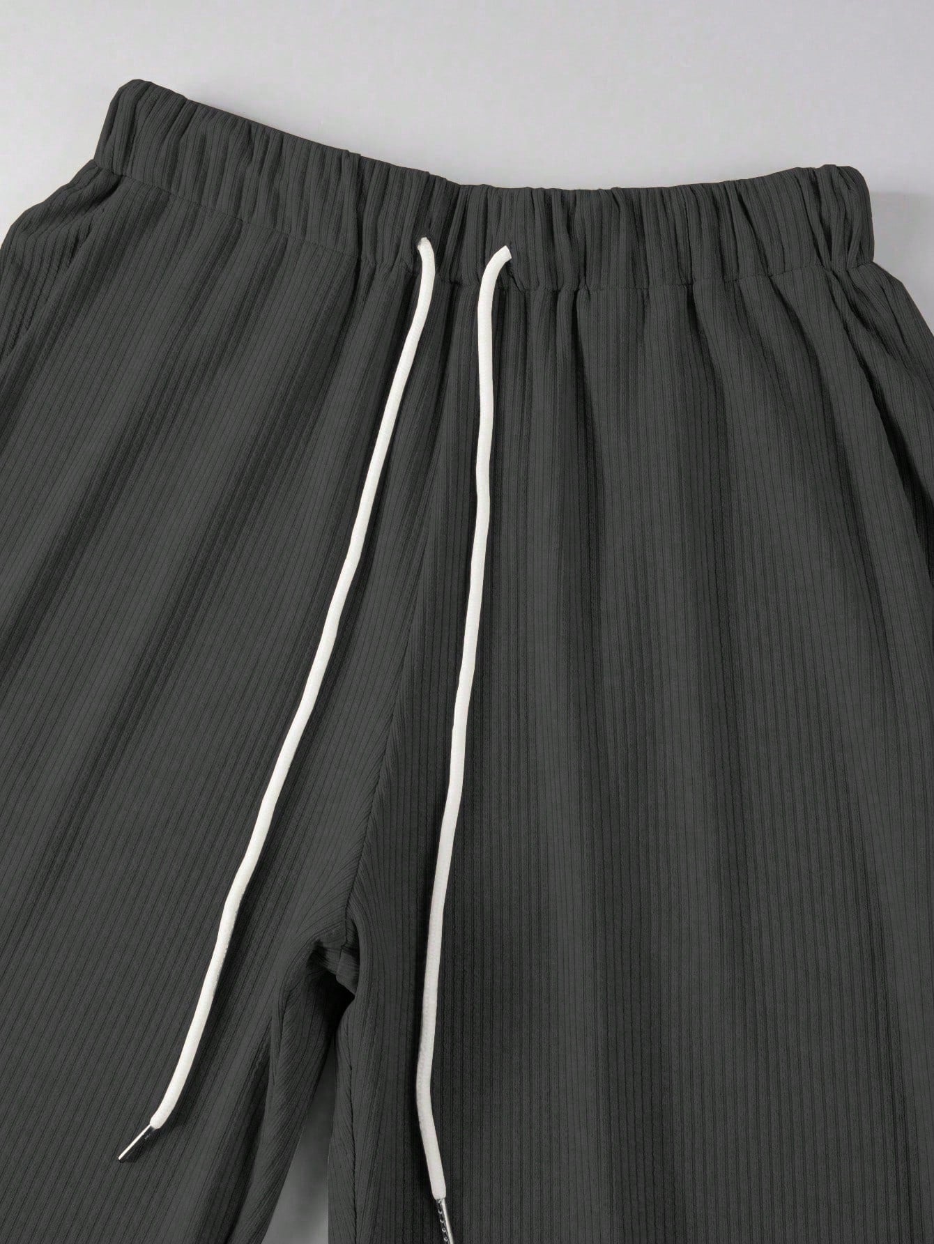 Conjunto Masculino Regata Lisa E Calça Com Cós Ajustável Conjunto Masculino Regata Lisa E Calça Com Cós Ajustável