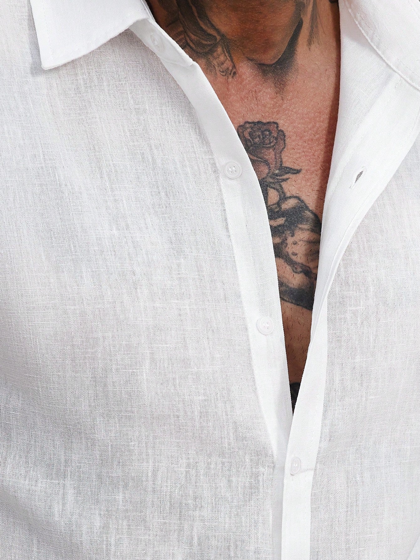 Conjunto Masculino Camisa Manga Longa Botões Simples E Shorts Casual Conjunto Masculino Camisa Manga Longa Botões