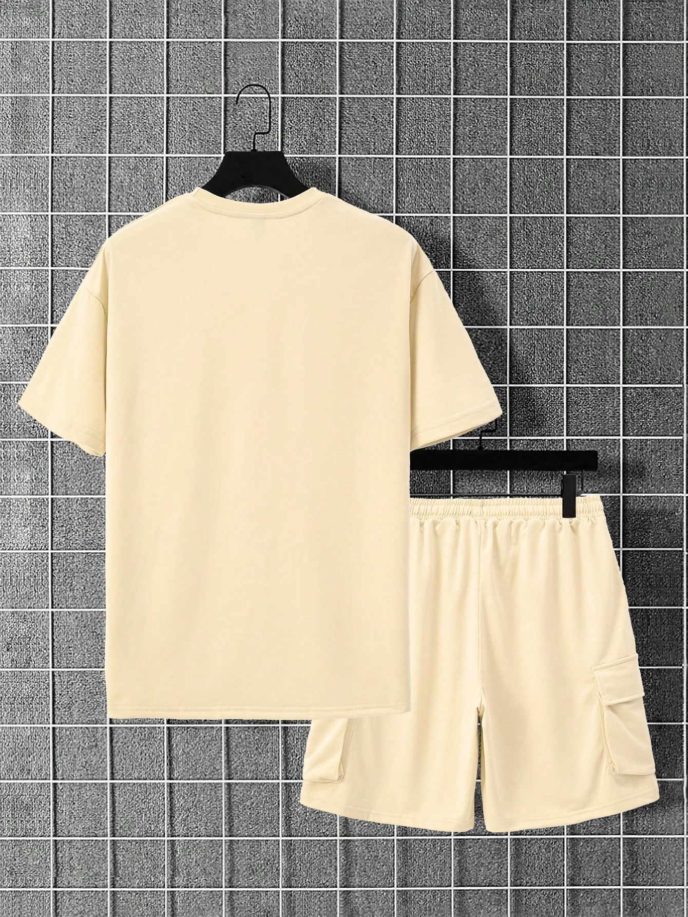 Conjunto Masculino Camiseta Manga Curta E Shorts Confortáveis Conjunto Masculino Camiseta Manga Curta E Shorts