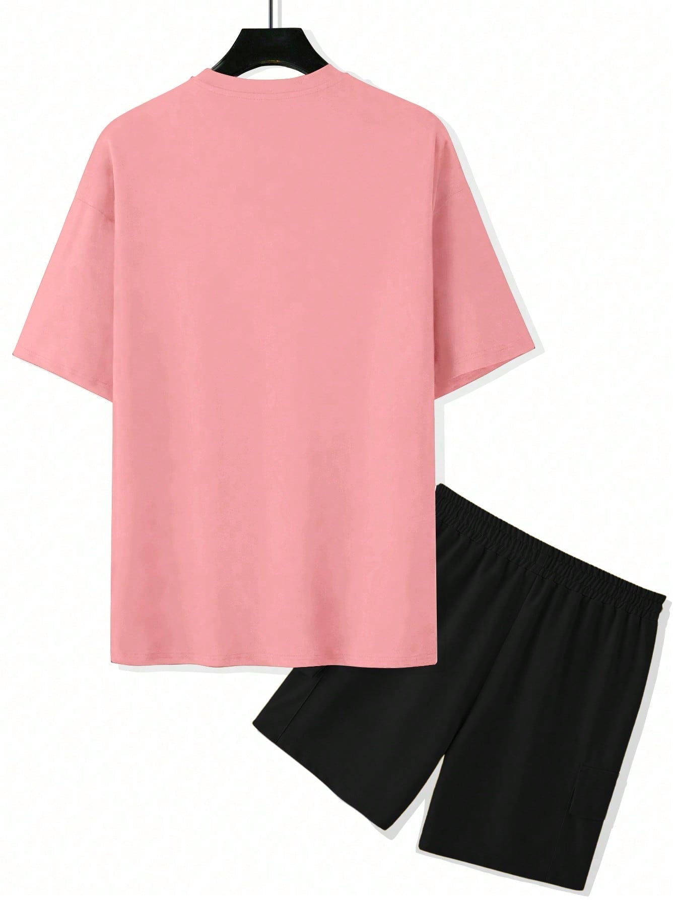 Conjunto Masculino Camiseta Manga Curta E Shorts Soltos Conjunto Masculino Camiseta Manga Curta E Shorts Soltos