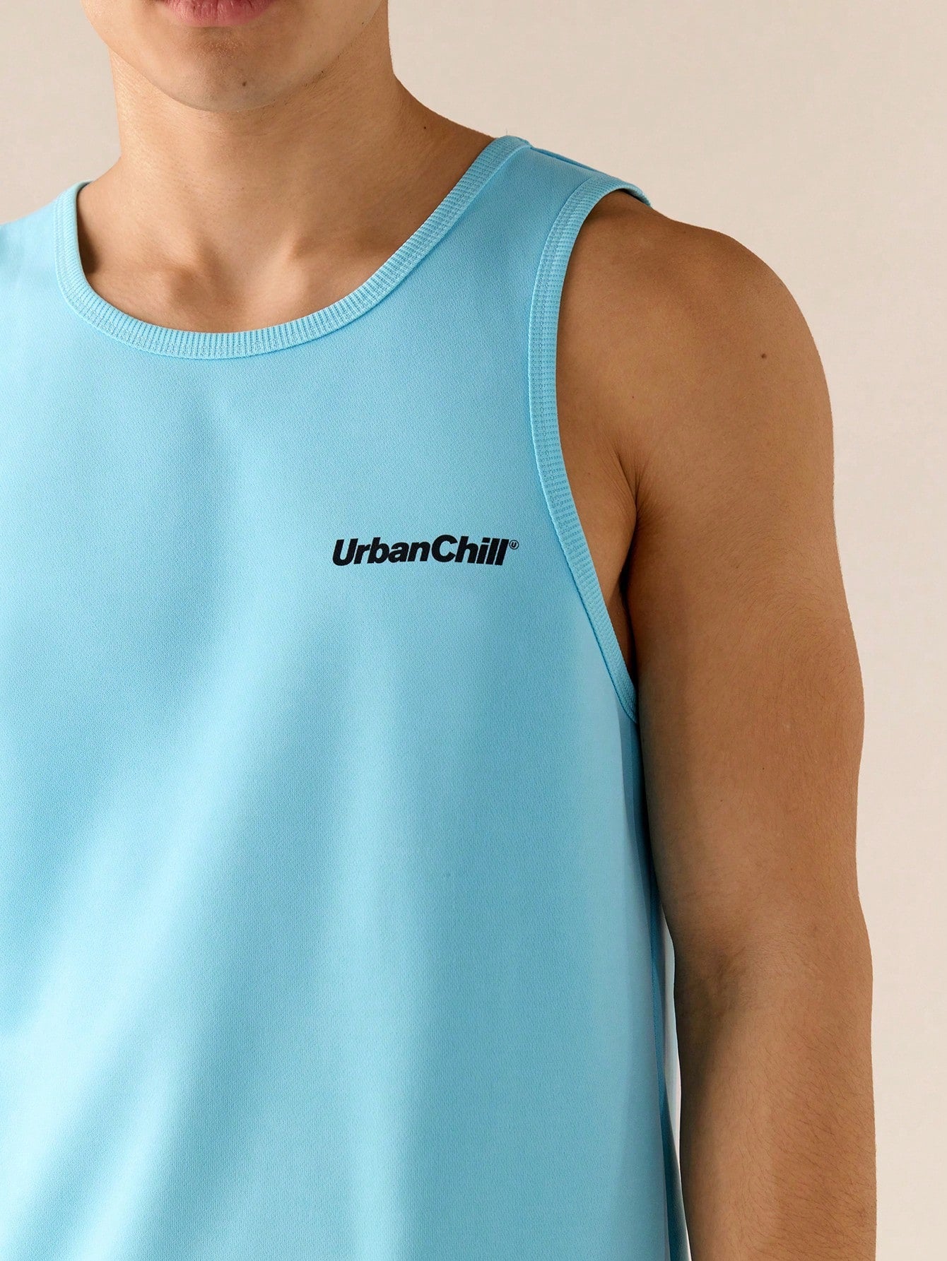 Conjunto Masculino Regata Estampada E Shorts Soltos Casuais Conjunto Masculino Regata Estampada E Shorts Soltos Casuais