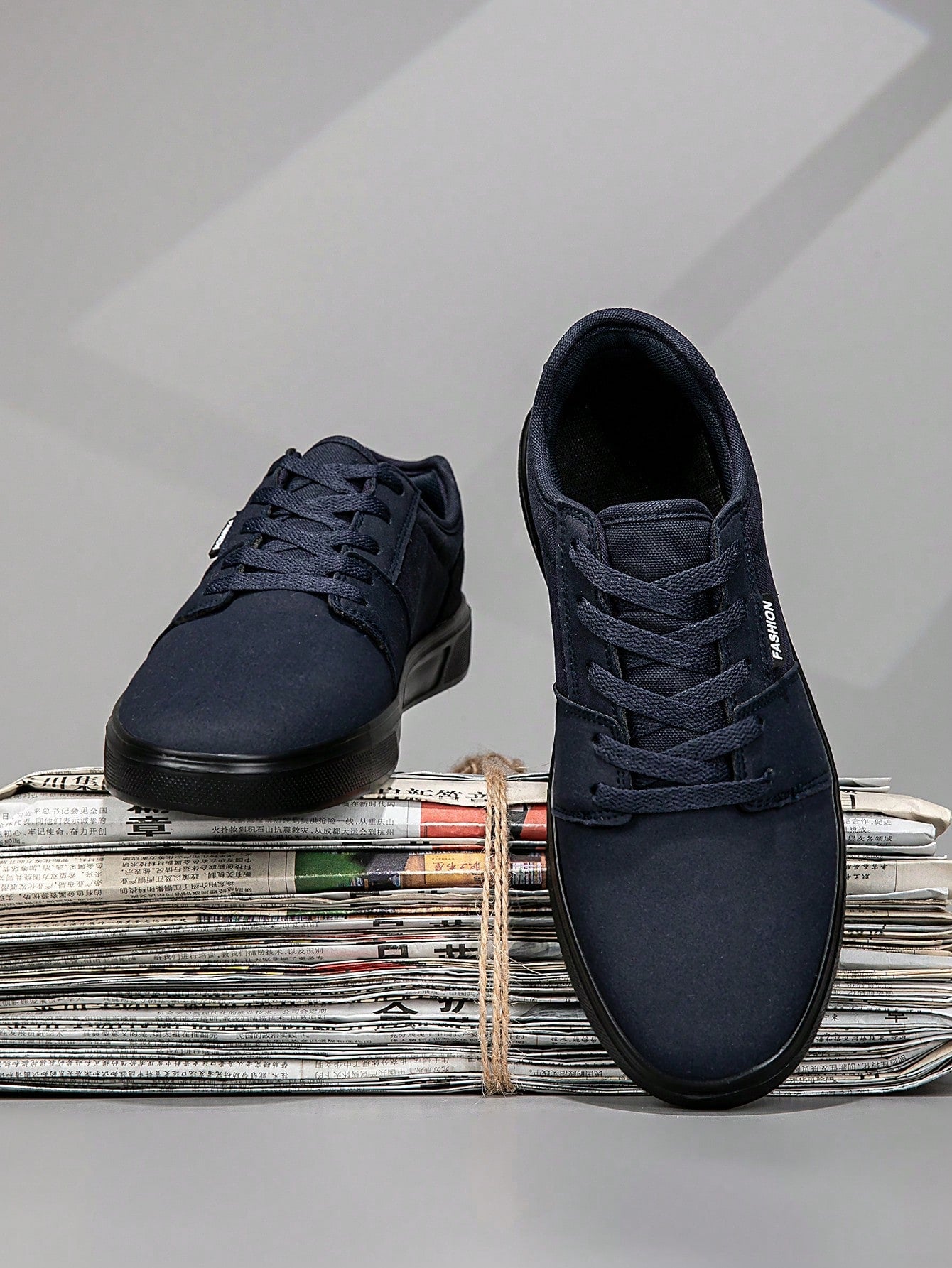 Tênis Masculino Casual Street Cadarço Têxtil Solado Resistente Tênis Masculino Casual Street Cadarço Têxtil Solado