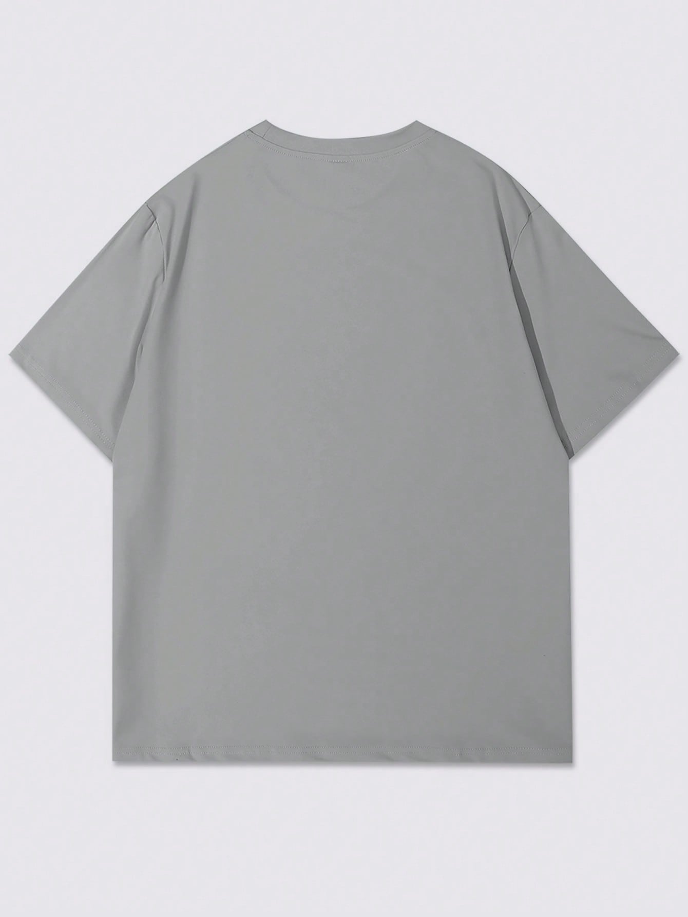 Camisa Masculina Oversized Estilo Urbano Estampa Cristã Camisa Masculina Oversized Estilo Urbano Estampa Cristã