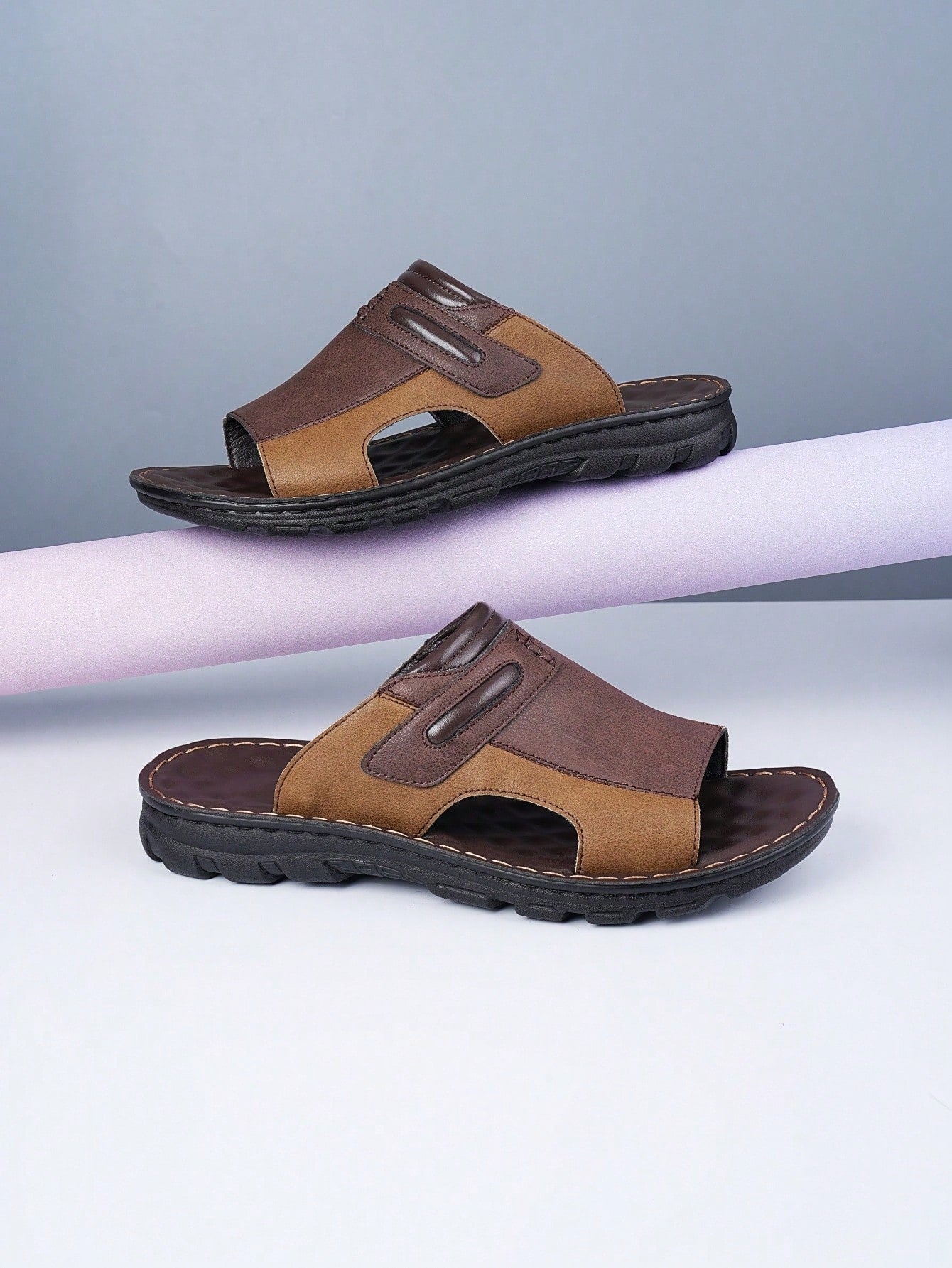 Chinelo Masculino Slide Retrô Leve Estilo Casual Verão Chinelo Masculino Slide Retrô Leve Estilo Casual Verão